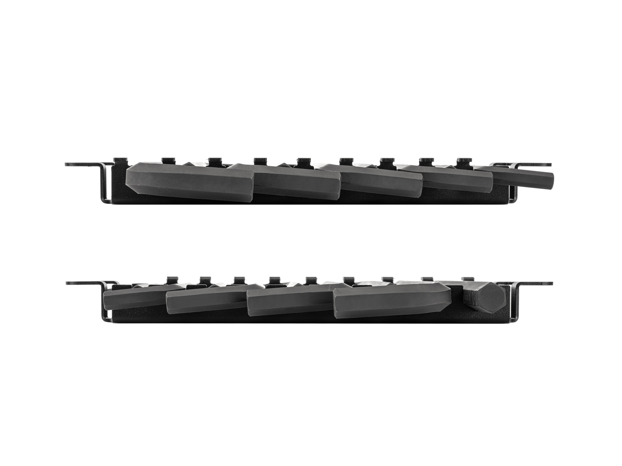 9-Piece Flat End Hex L-Key Set with Rack | TEKTON