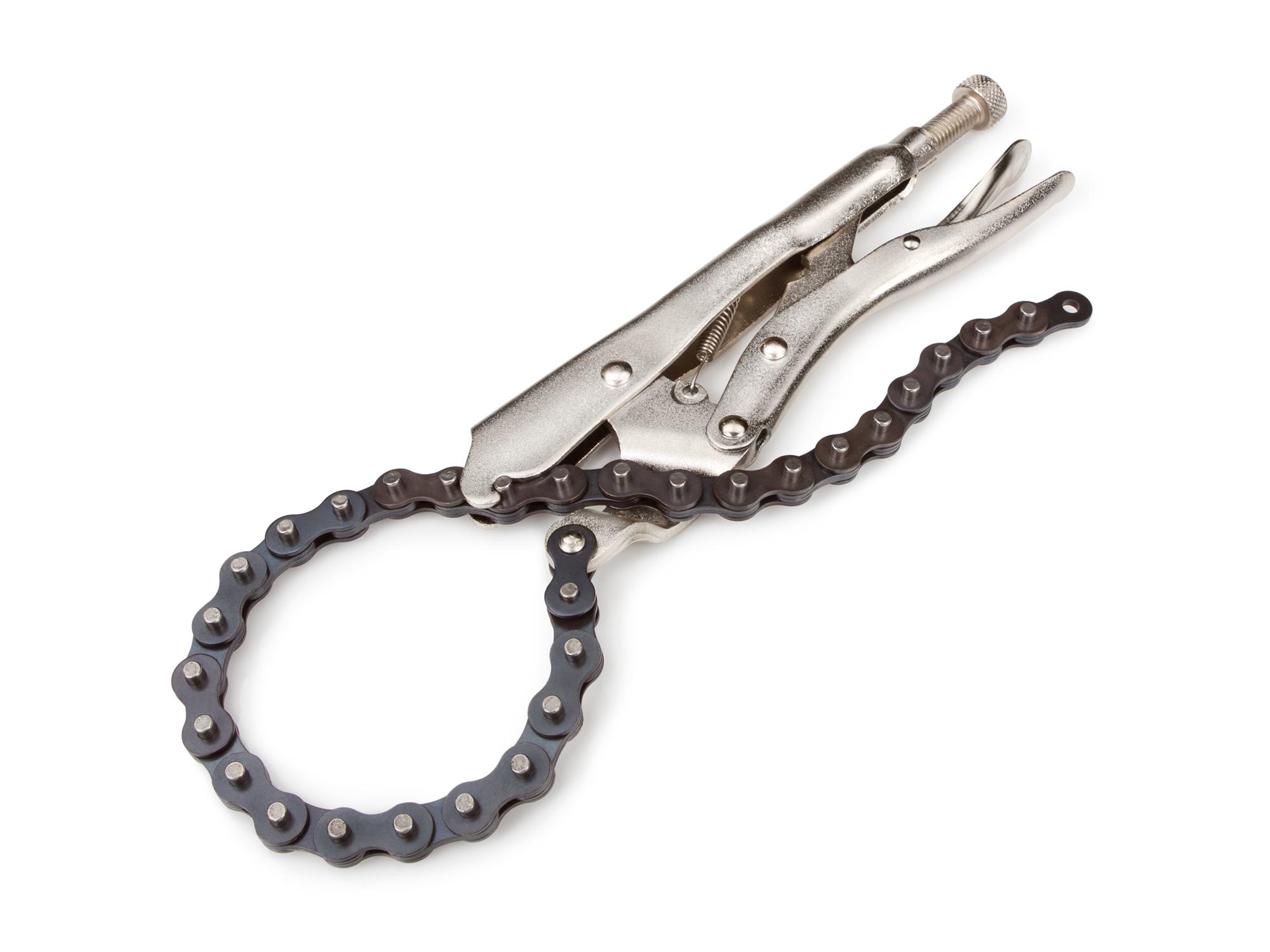 Front-right angle view of Tekton locking clamp. Item #3960