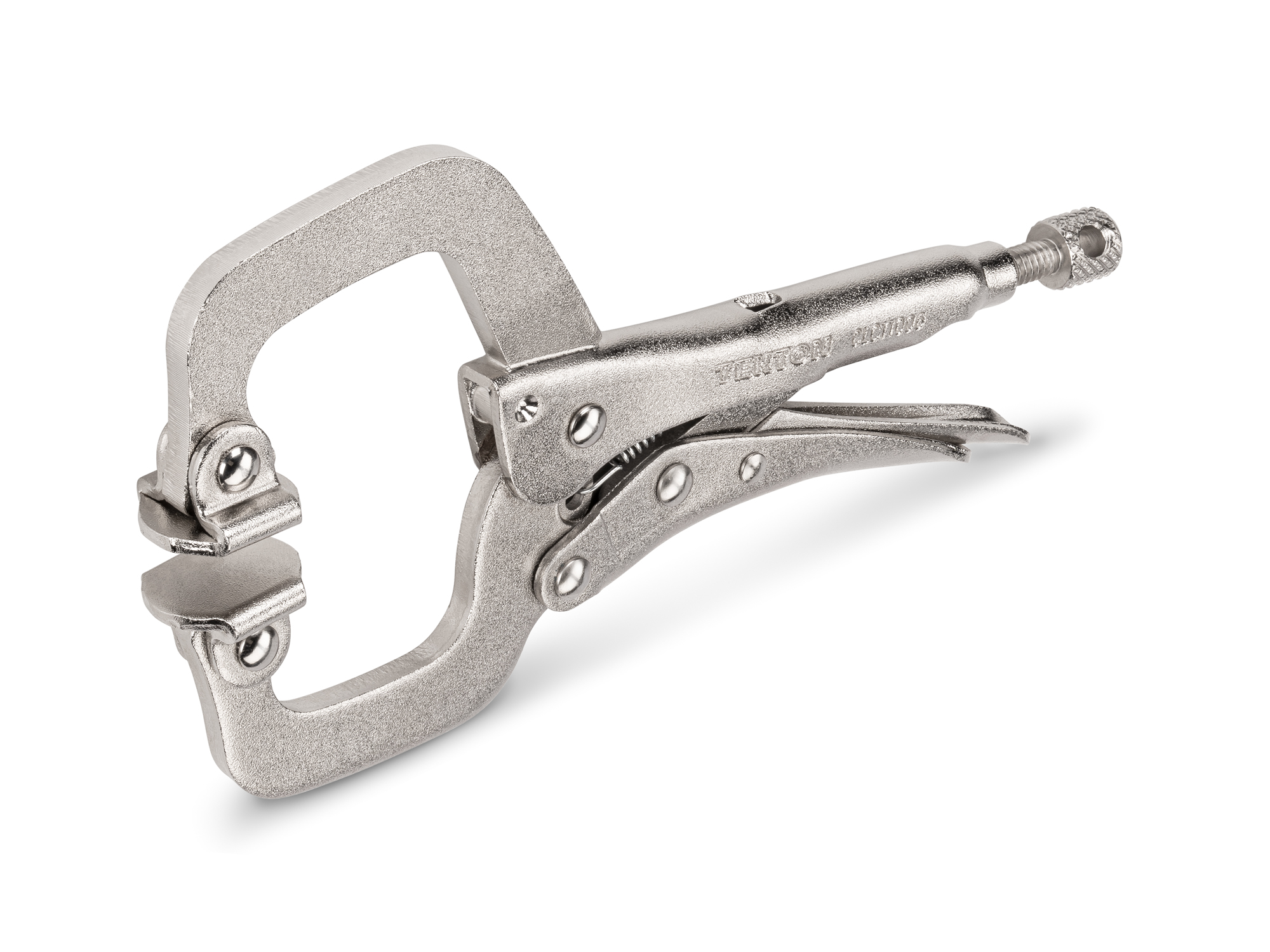 TEKTON 6 Inch Swivel Pad Locking C-Clamp