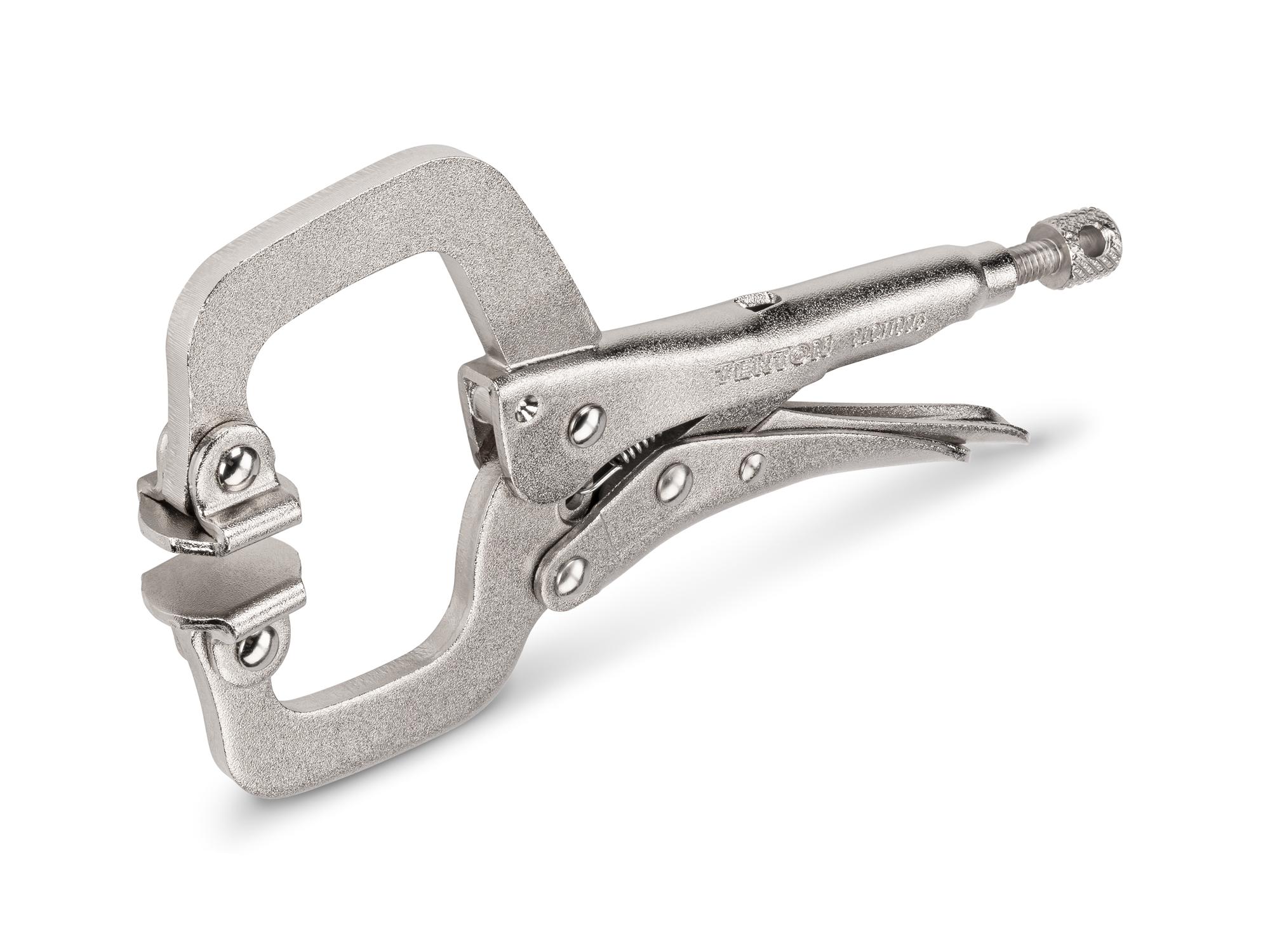 6 Inch Locking C-Clamp with Swivel Pads
