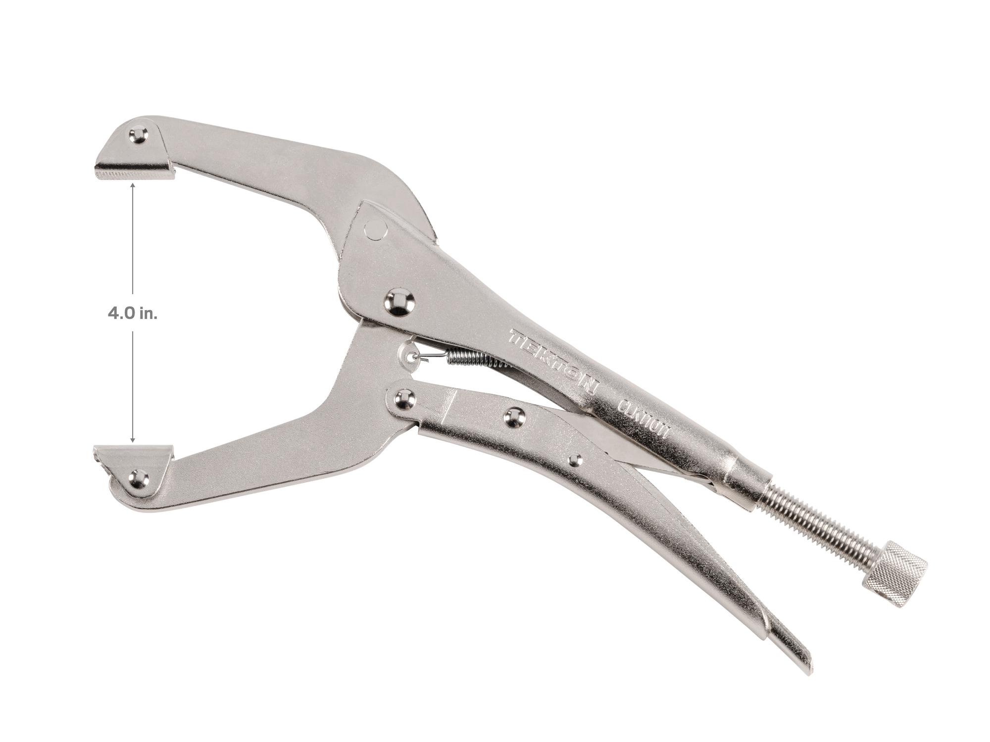 Dimensions for Tekton 11 inch locking clamp. Item #CLK11011