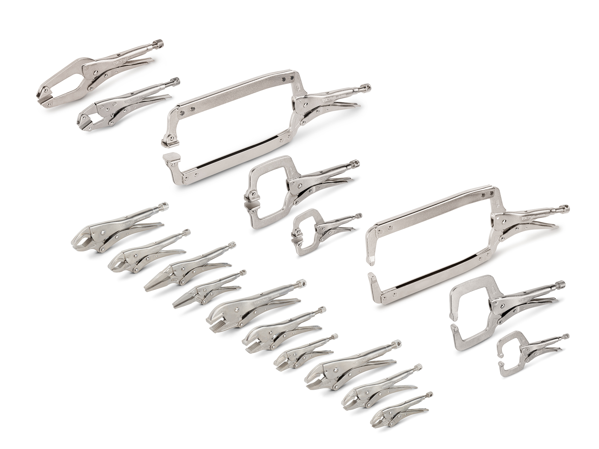 Locking Pliers and Clamps Set (18-Piece) | TEKTON