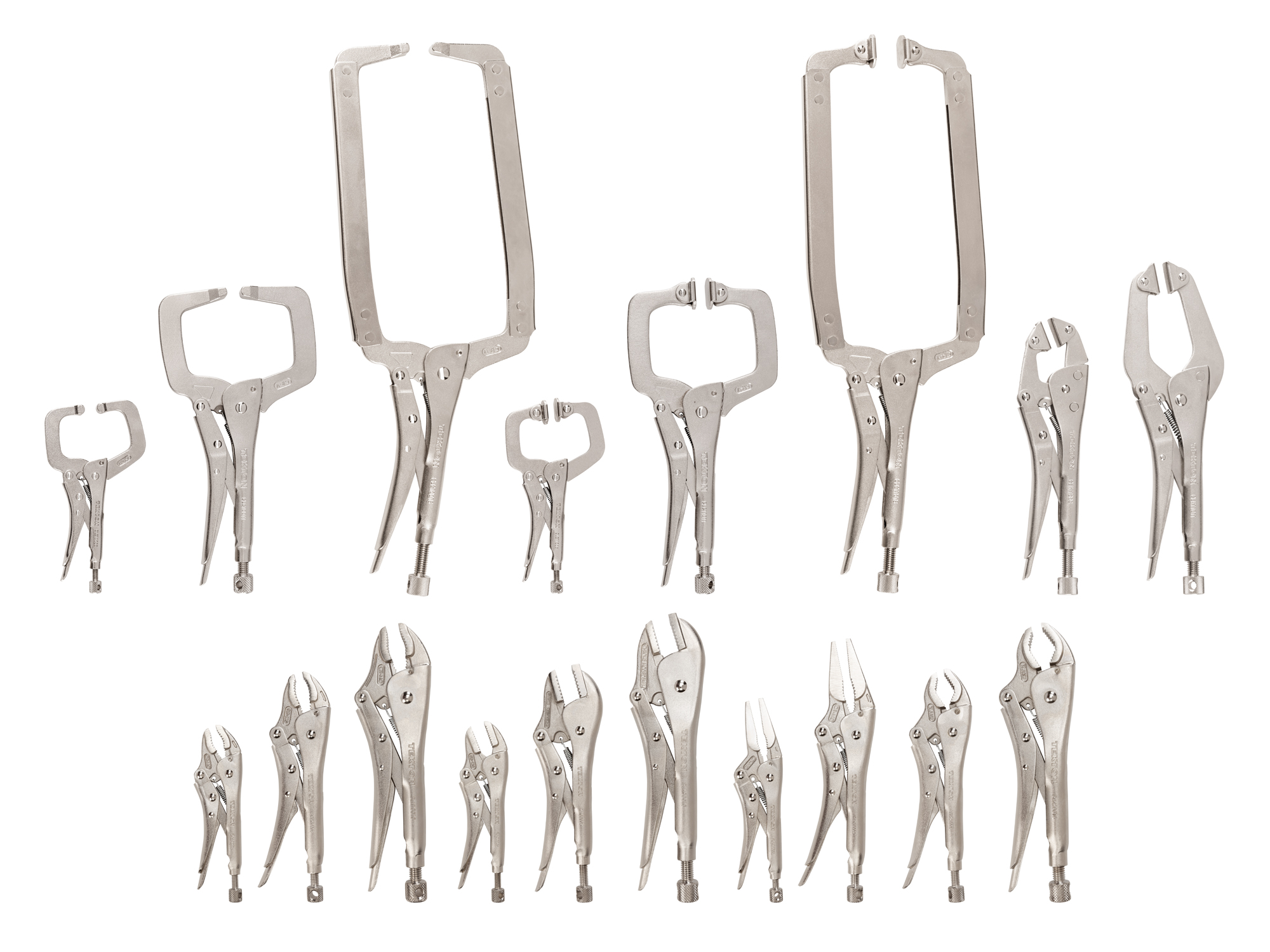 Locking Pliers and Clamps Set (18-Piece) | TEKTON