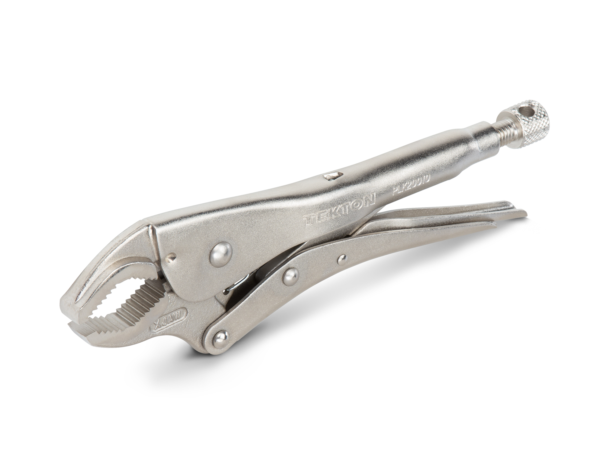 TEKTON 10 Inch Deep Bite Round Jaw Locking Pliers