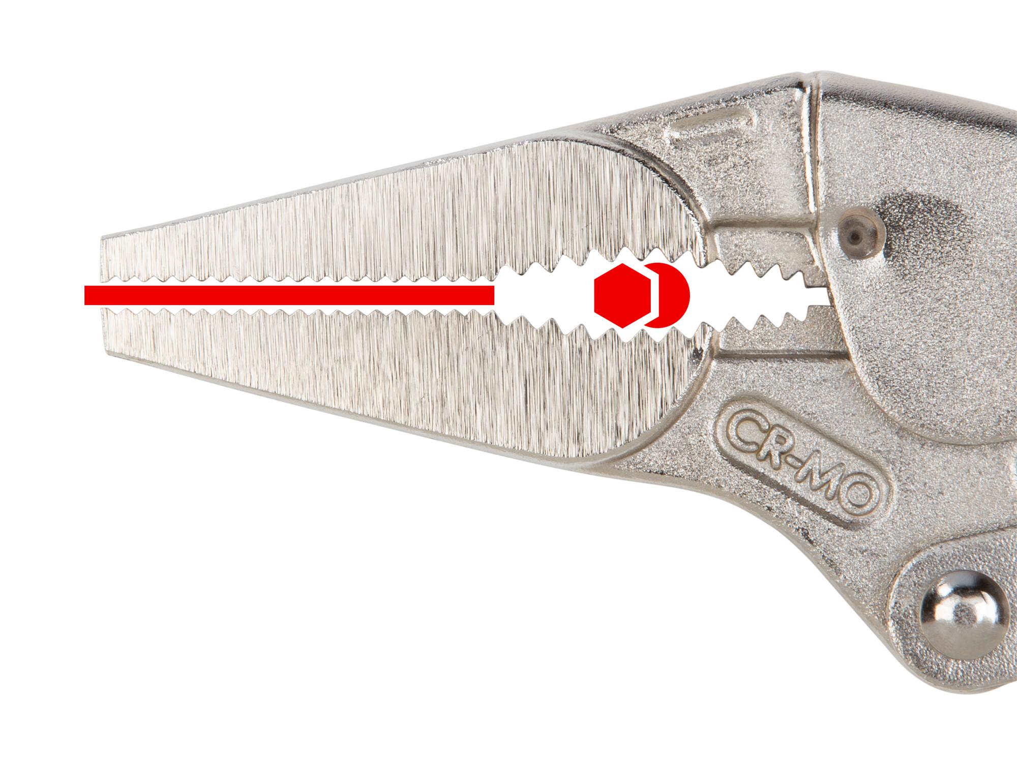 Dimensions for Tekton 9 inch locking pliers. Item #PLK30009