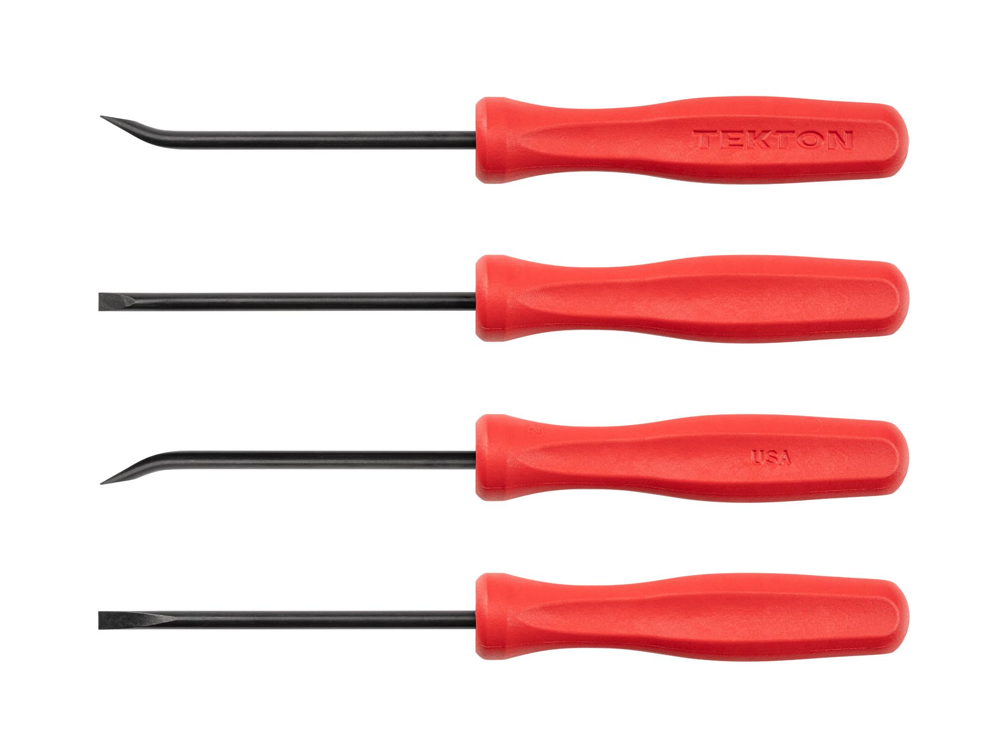 Side view of Tekton 3 inch mini pry bar. Item #LRD82100