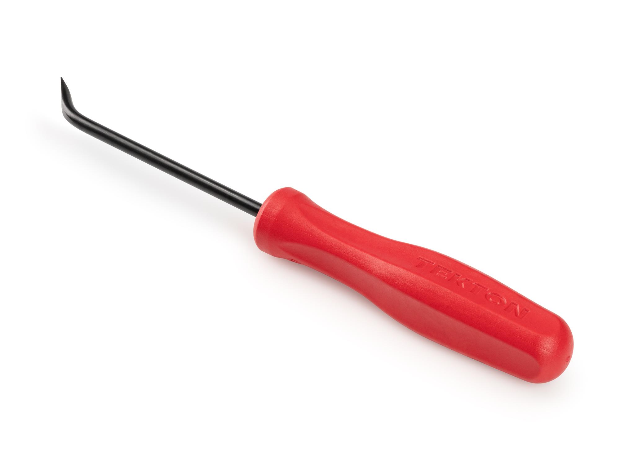 Back angle view of Tekton 3 inch mini pry bar. Item #LRD82101