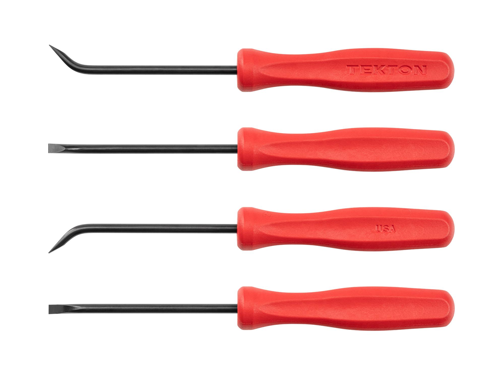 Side view of Tekton 3 inch mini pry bar. Item #LRD82101