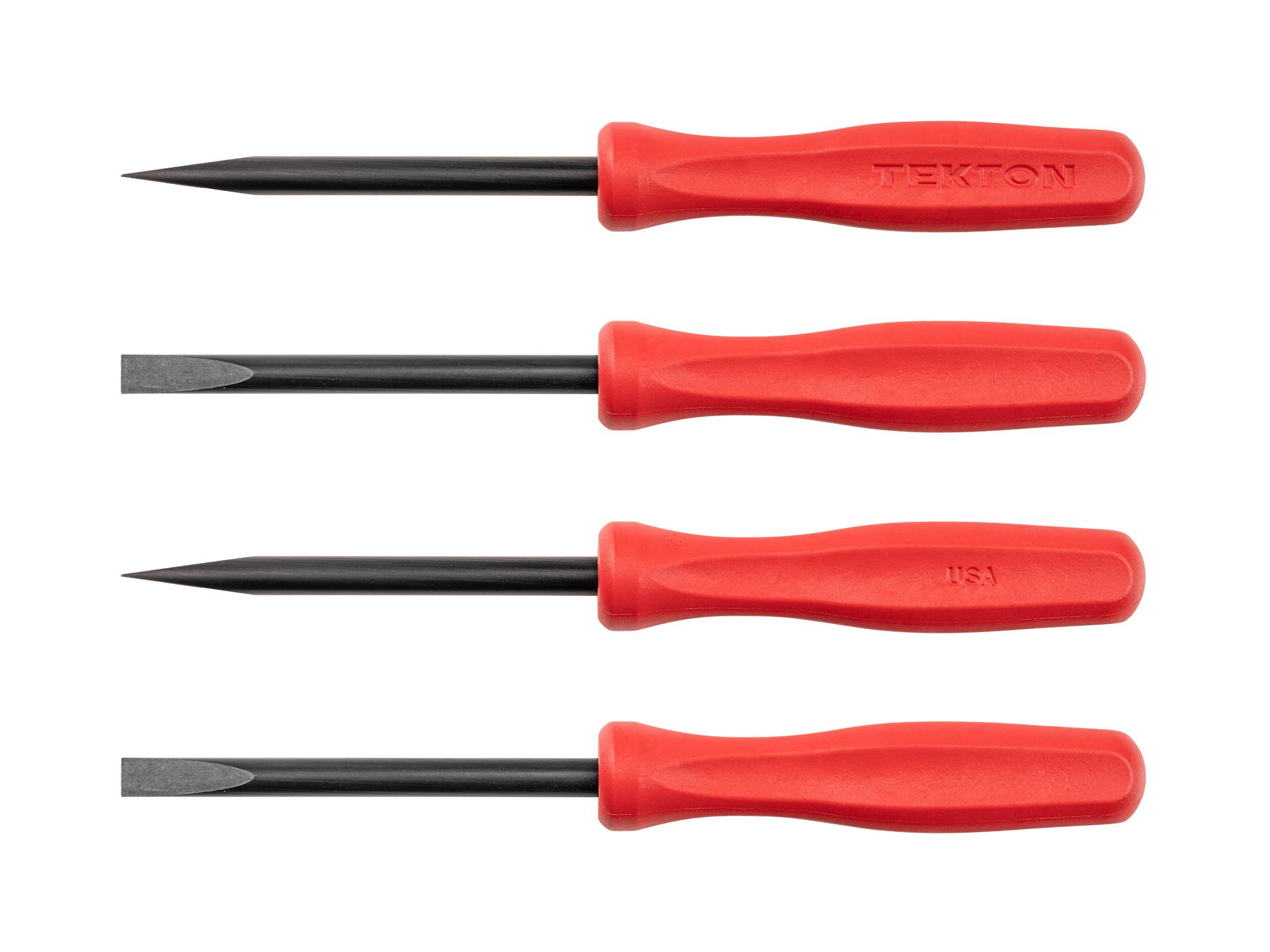 Side view of Tekton 3 inch mini pry bar. Item #LRD84102