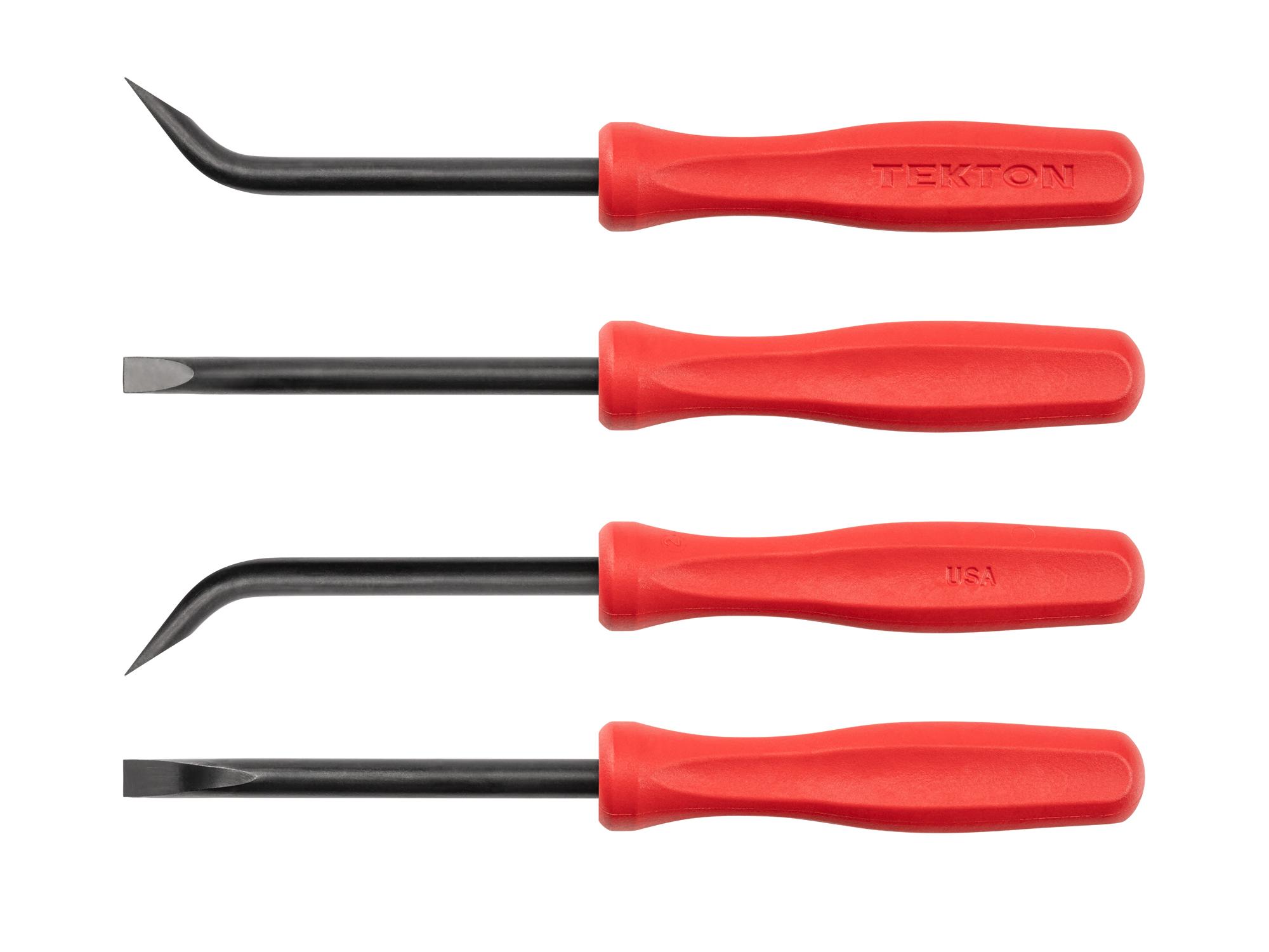 Side view of Tekton 3 inch mini pry bar. Item #LRD84101