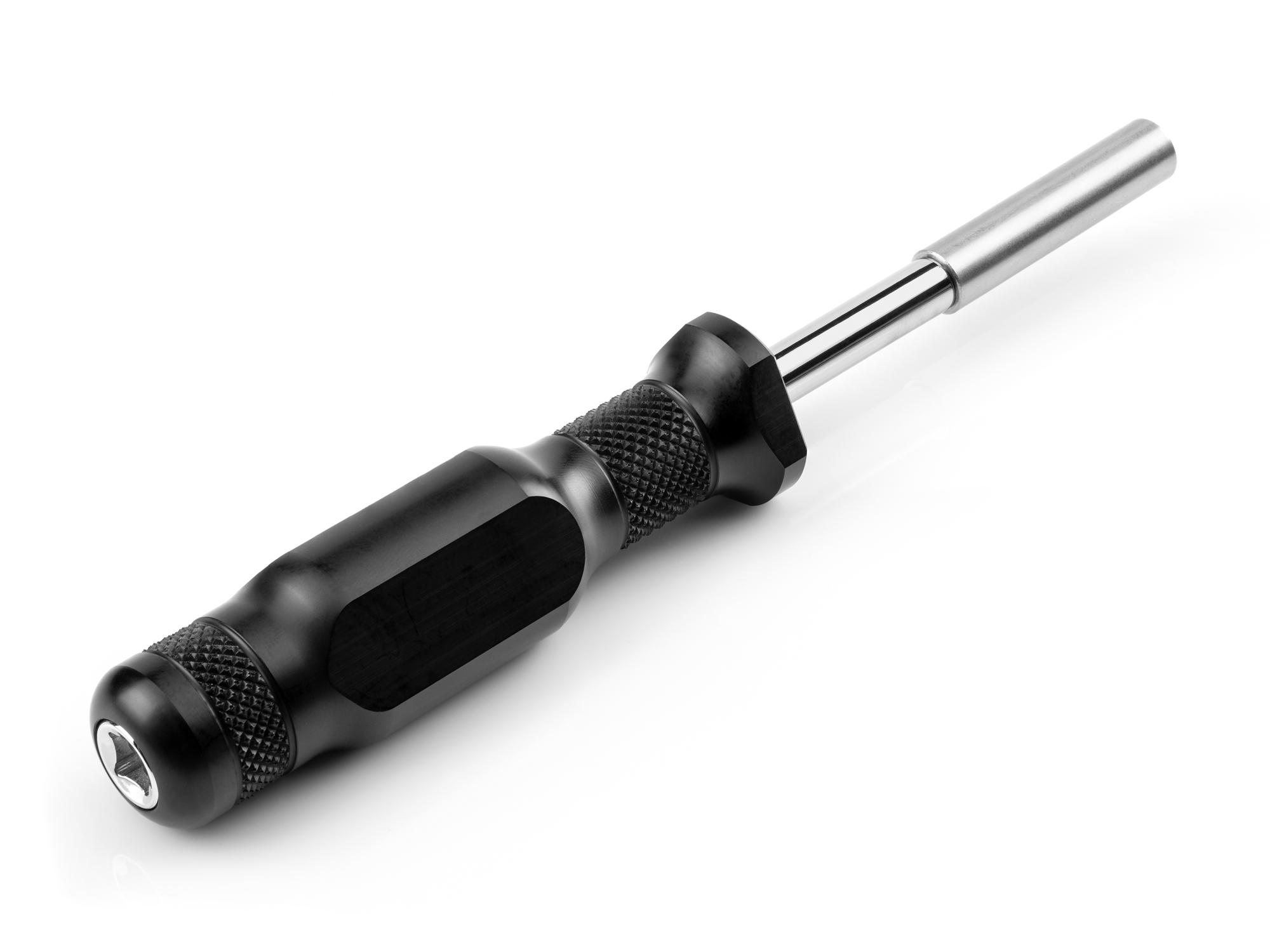 Back angle view of Tekton multi-bit driver. Item #DBA23000
