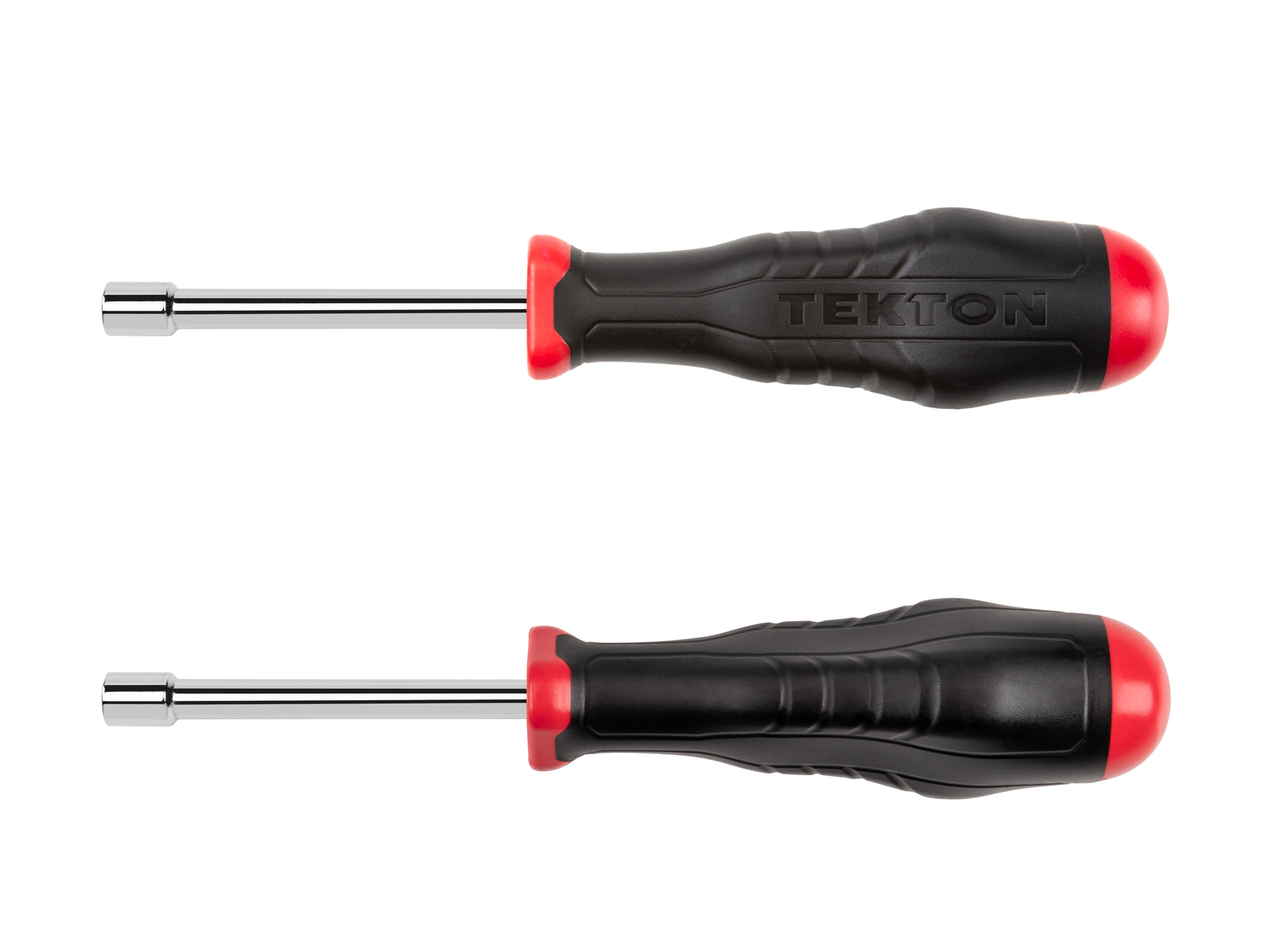 Full-sized bit driver with hybrid handle designed for both power and speed. The bit receiver uses a magnet to retain bits. DBH23000