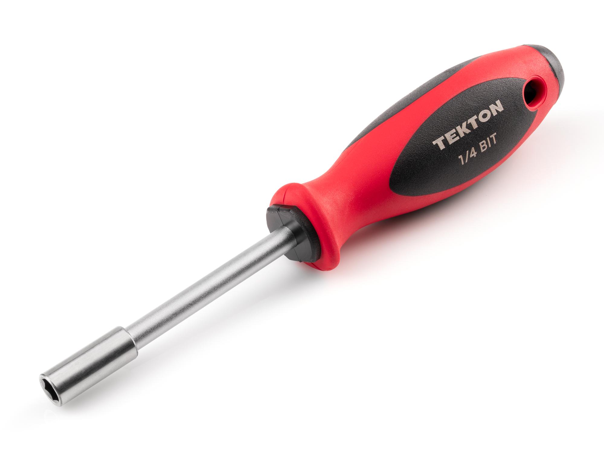 TEKTON 1/4 Inch Molded Handle Magnetic Bit Driver