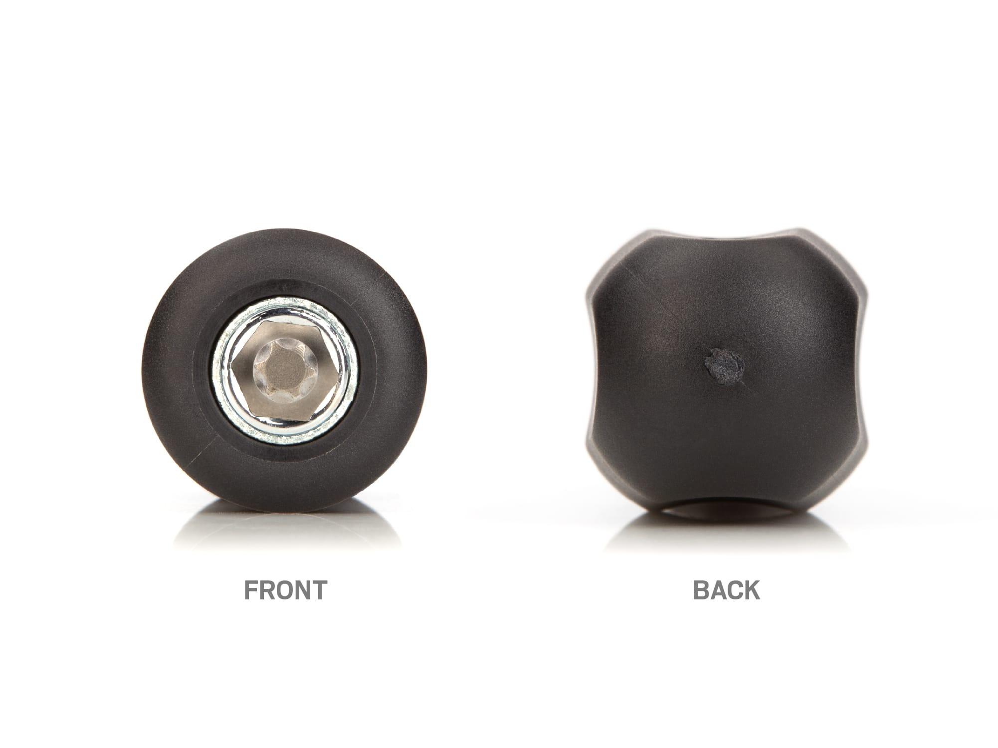 Back view of black Tekton multi-bit driver. Item #DMS14005