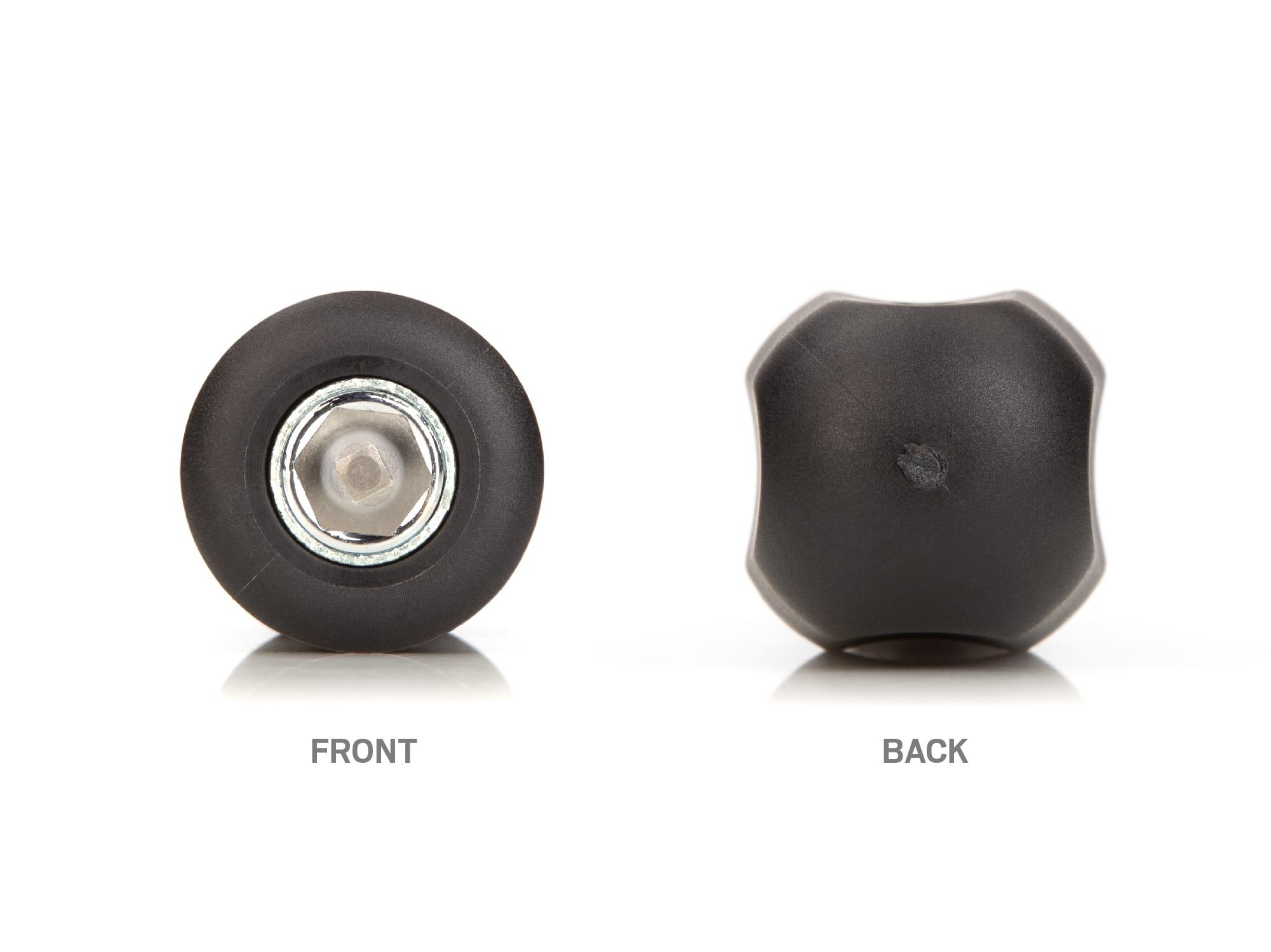 Back view of black Tekton multi-bit driver. Item #DMS14006
