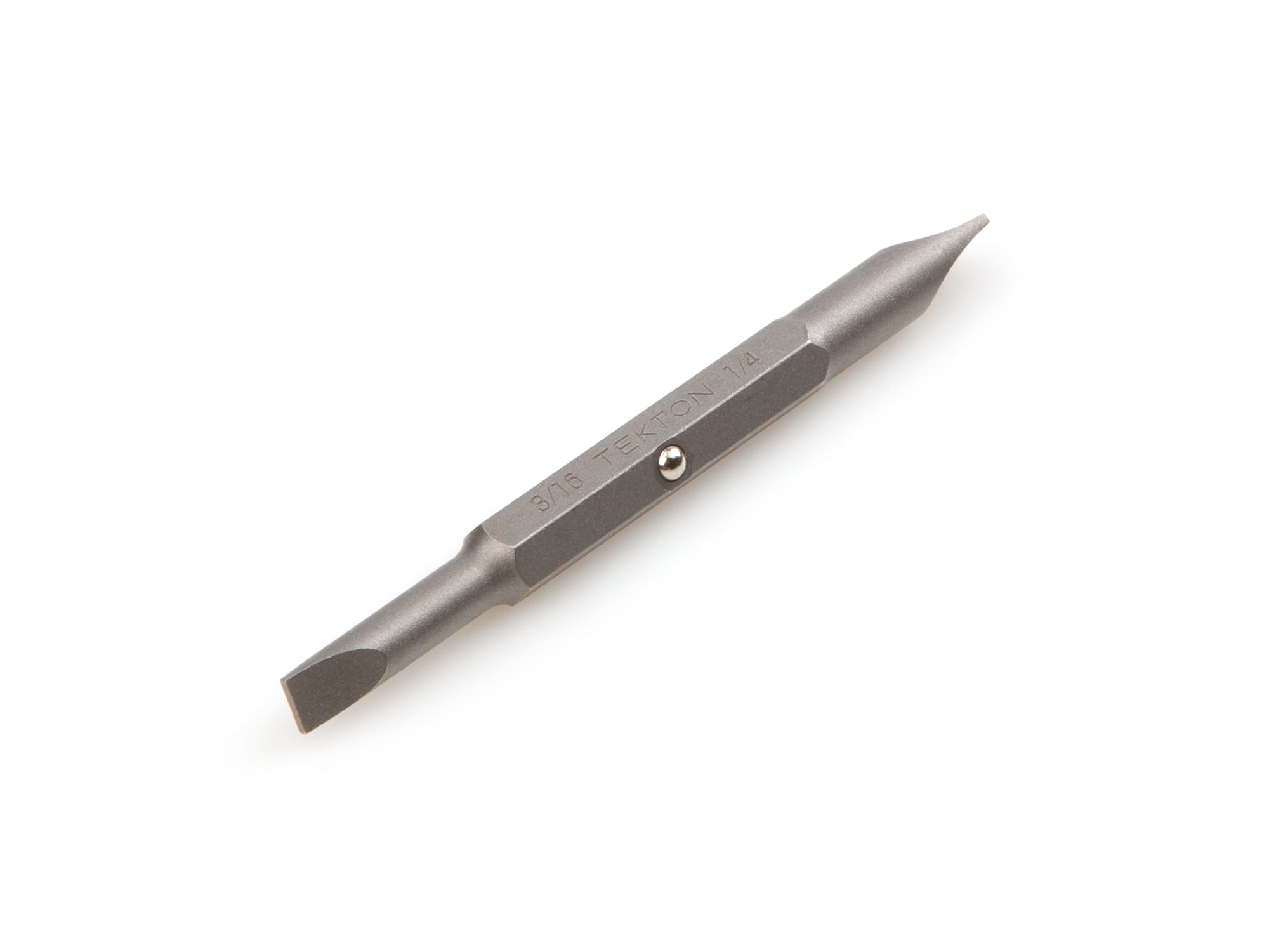 TEKTON Slotted Bit, 1/4 Inch Shank (3/16 in. x 1/4 in.)