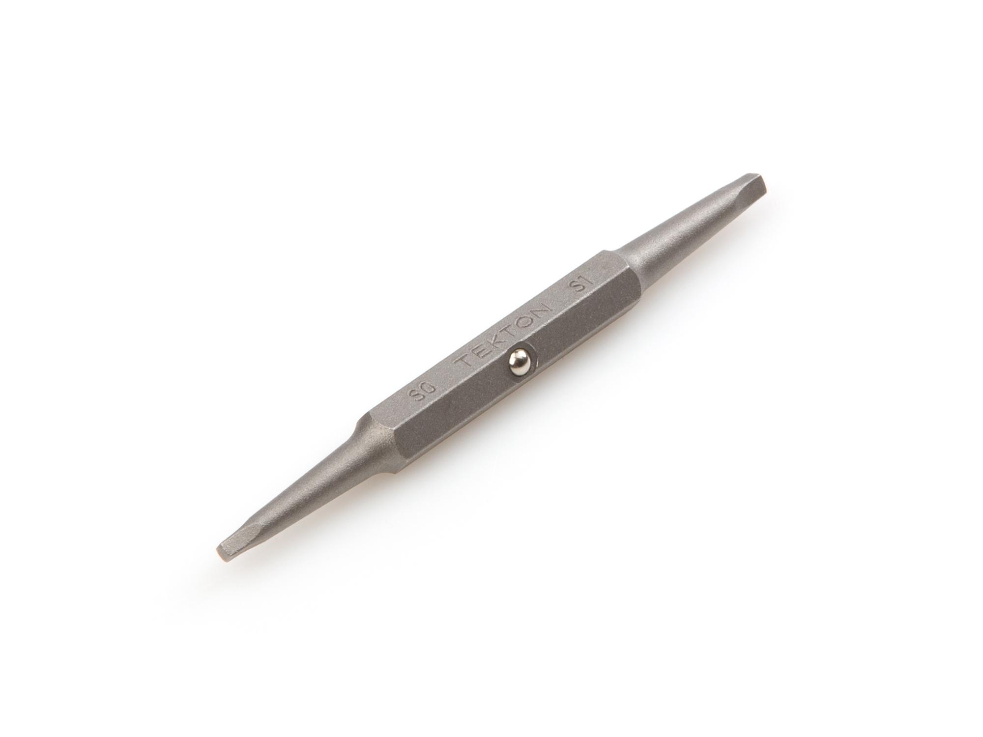 Front-right angle view of Tekton multi-bit driver. Item #DZW01008