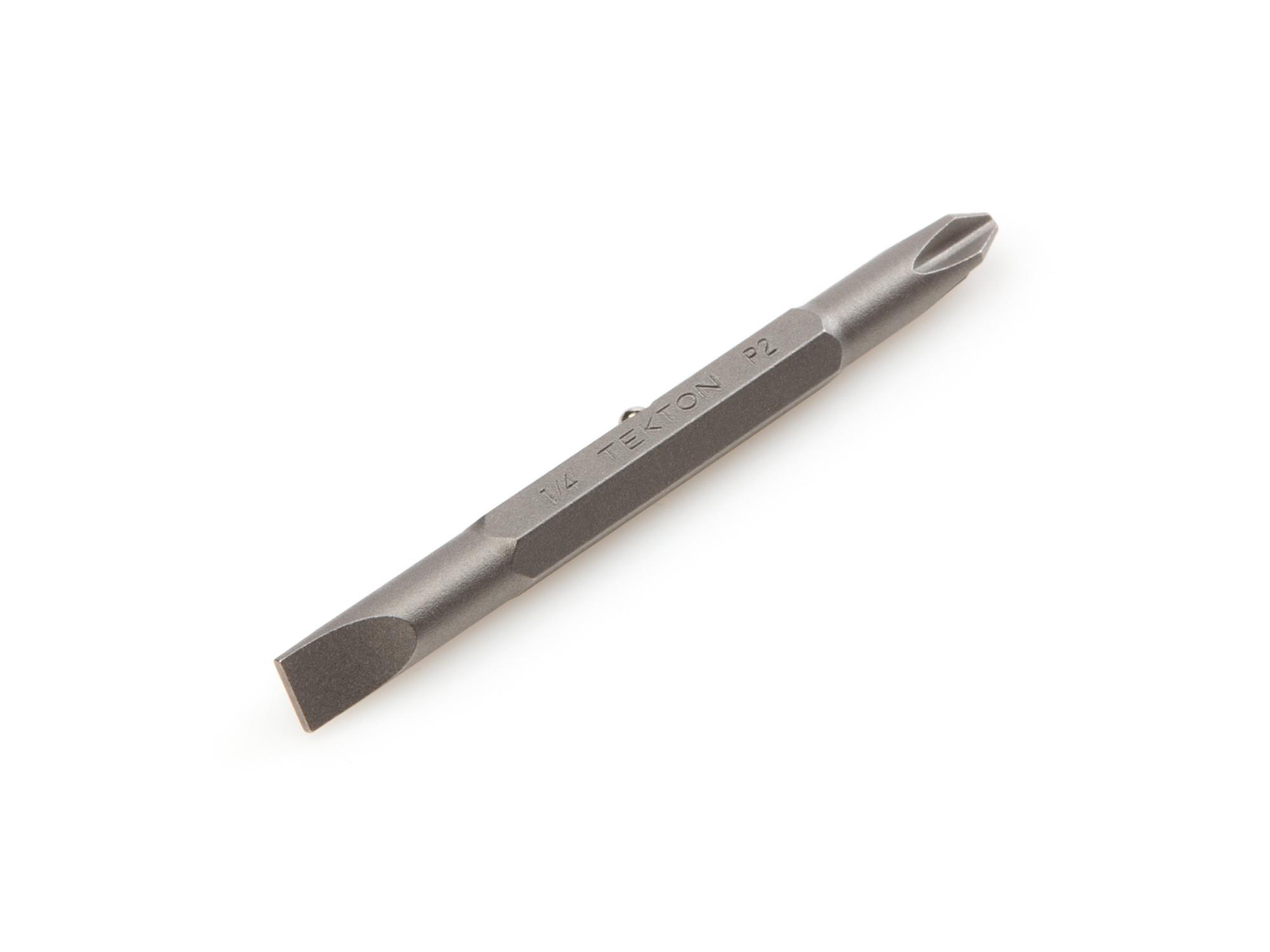 Phillips/Slotted Bit, 1/4 Inch Shank