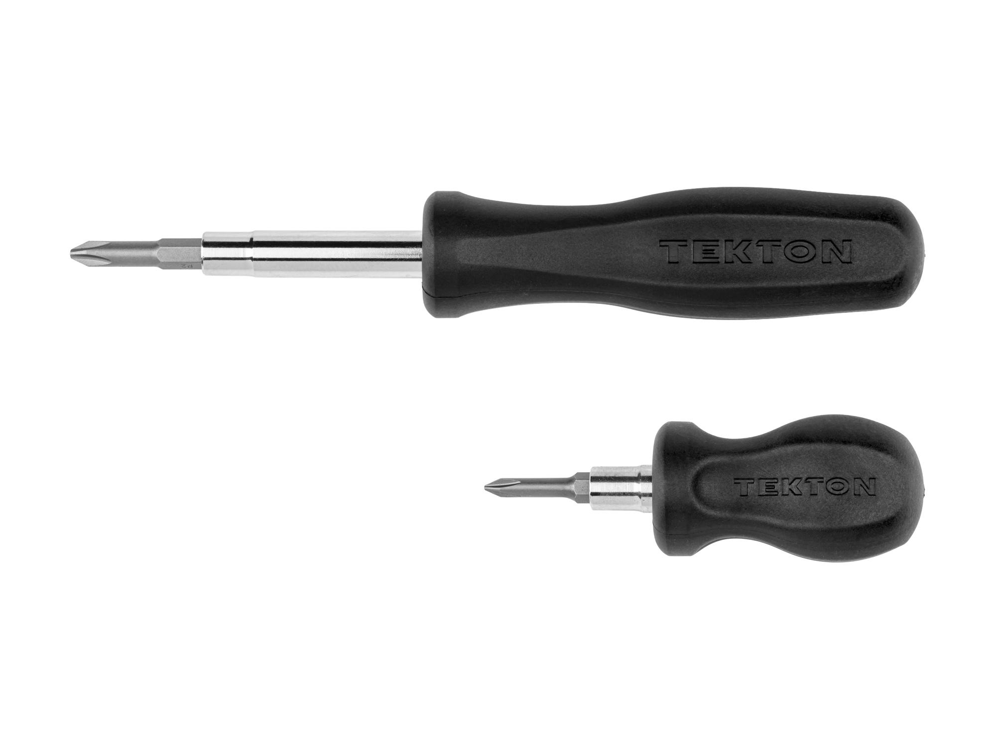 TEKTON Multi-Bit Driver Set, 2-Piece (P1 - P2, 3/16 - 1/4 in. )