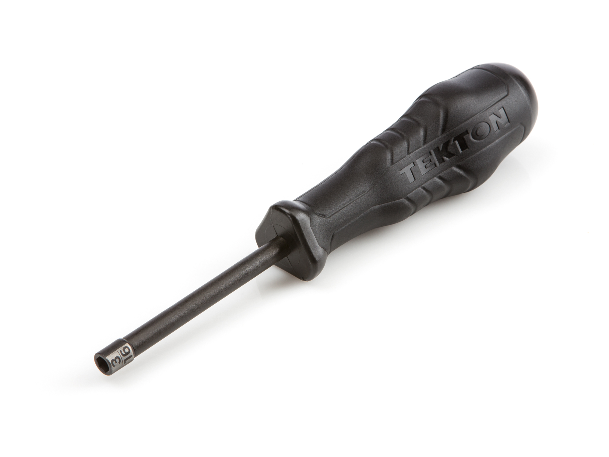 TEKTON 3/16 Inch High-Torque Black Oxide Blade Nut Driver