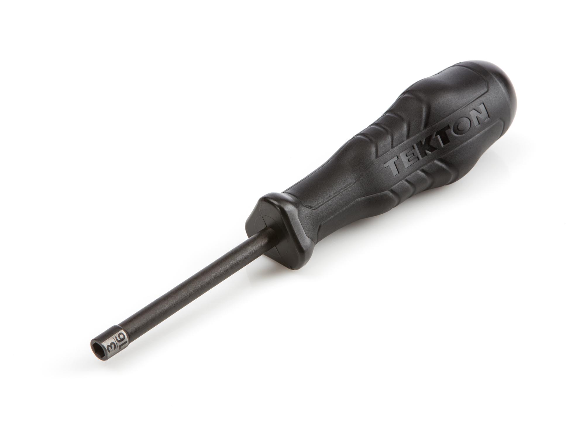 Front-right angle view of Tekton nut driver. Item #26862