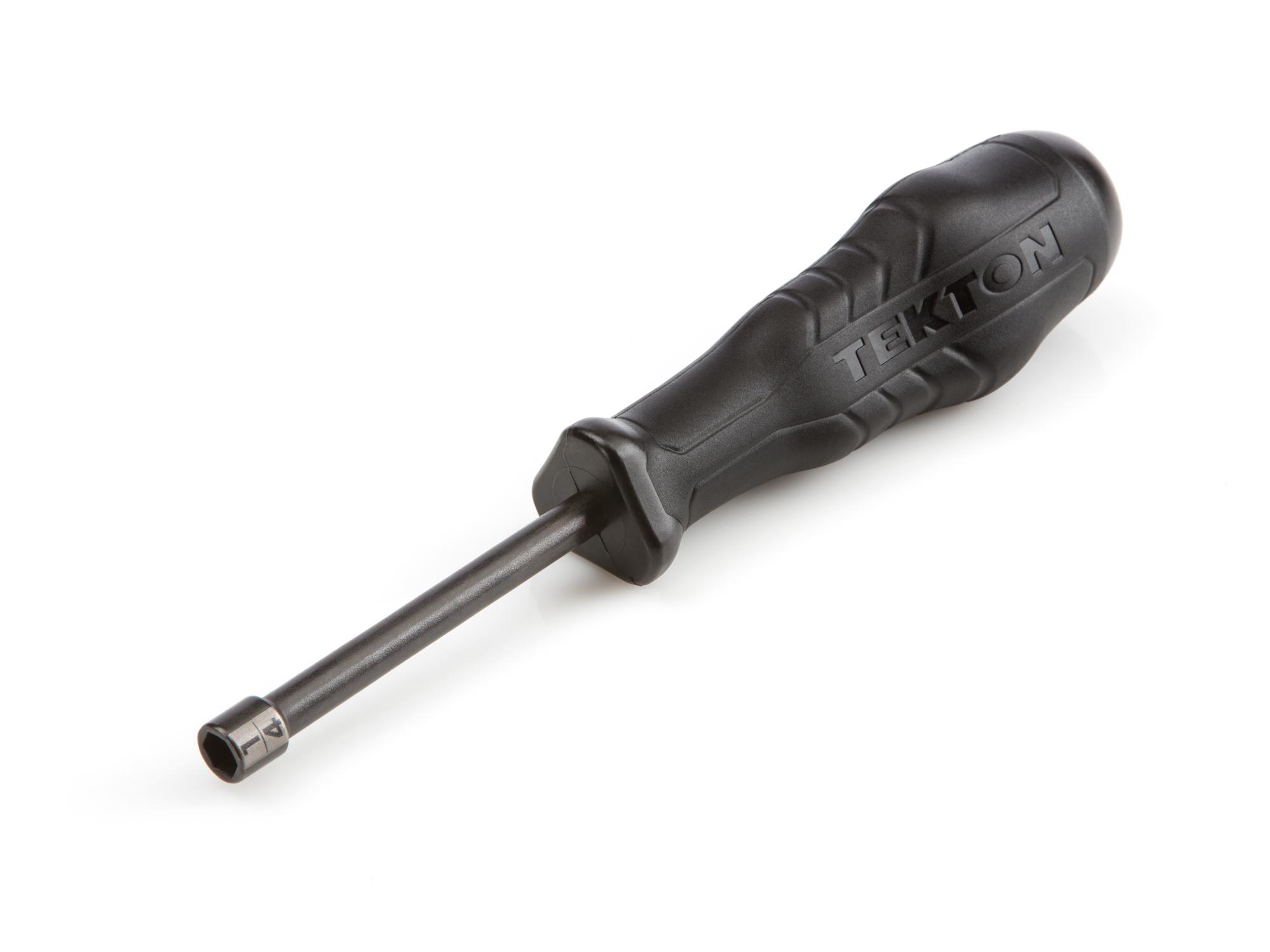 Front-right angle view of Tekton nut driver. Item #26863