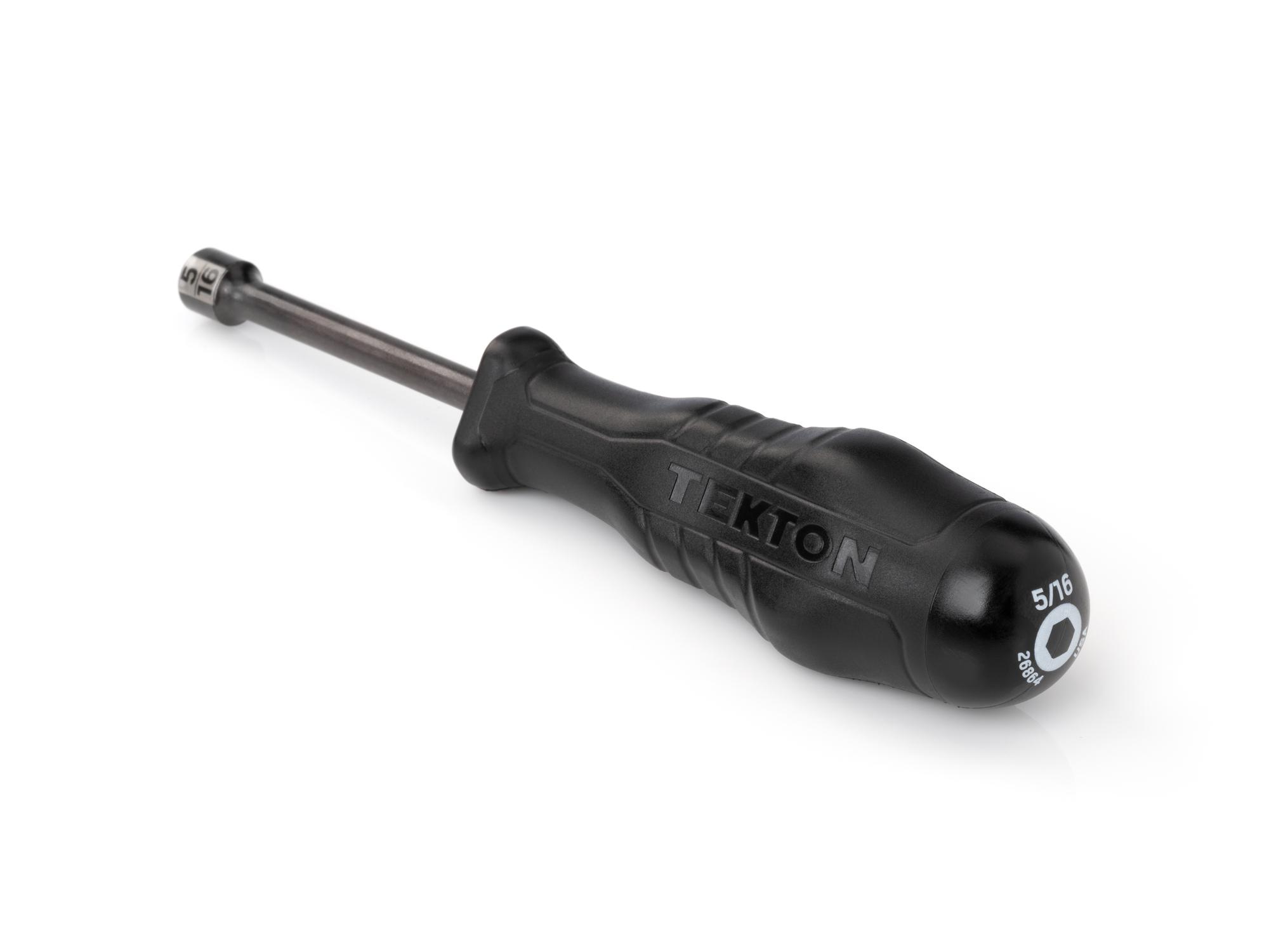 Back angle view of Tekton nut driver. Item #26864