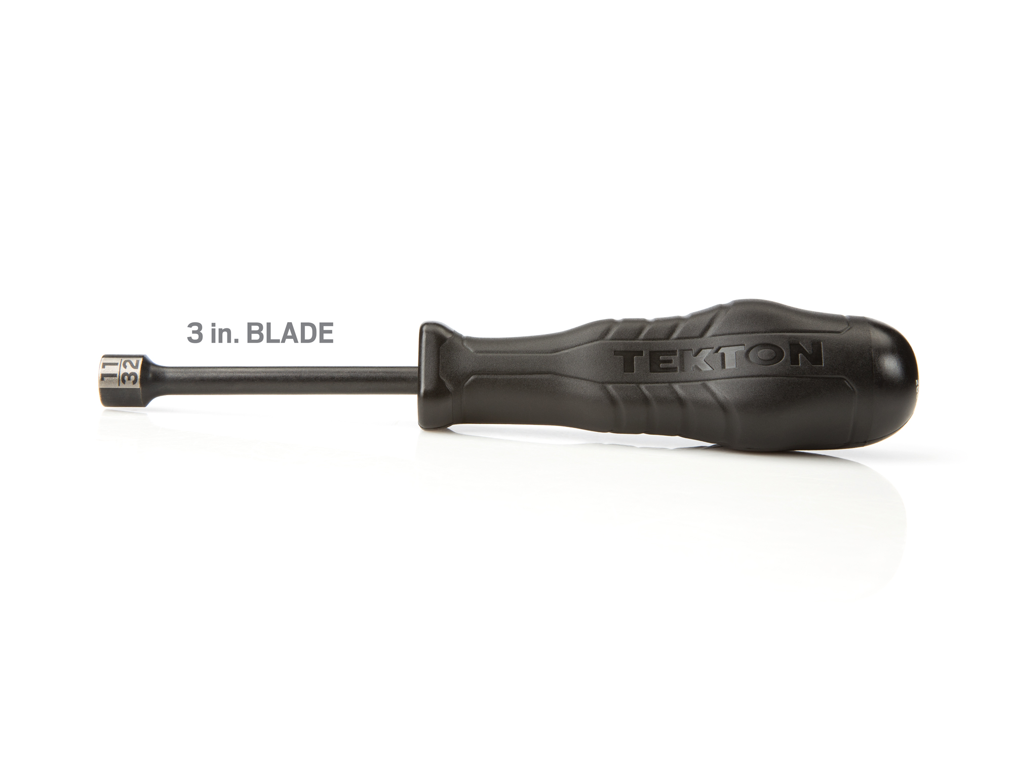 Dimensions for Tekton  nut driver set. Item #26865