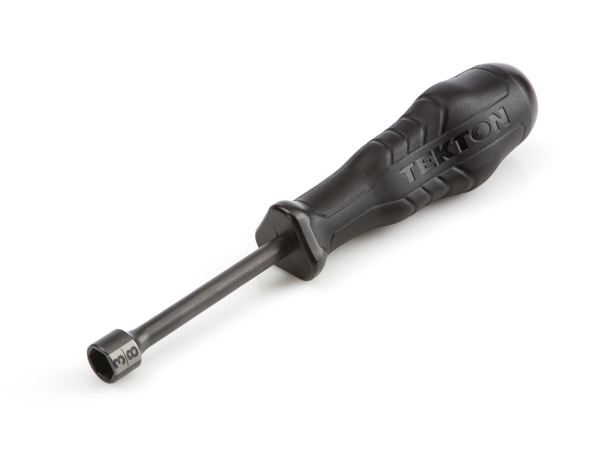 Front-right angle view of Tekton nut driver. Item #26866