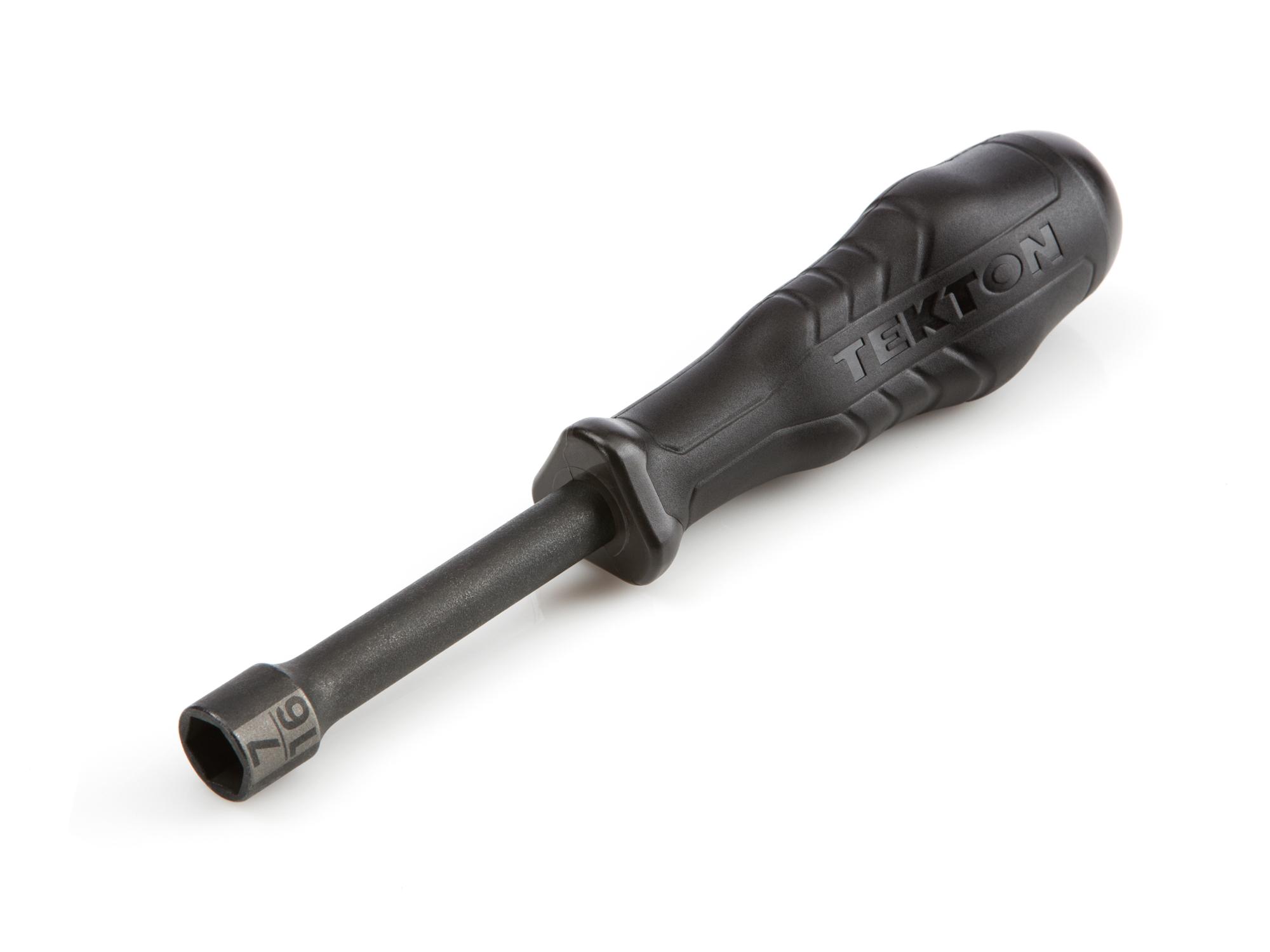 Front-right angle view of Tekton nut driver. Item #26867