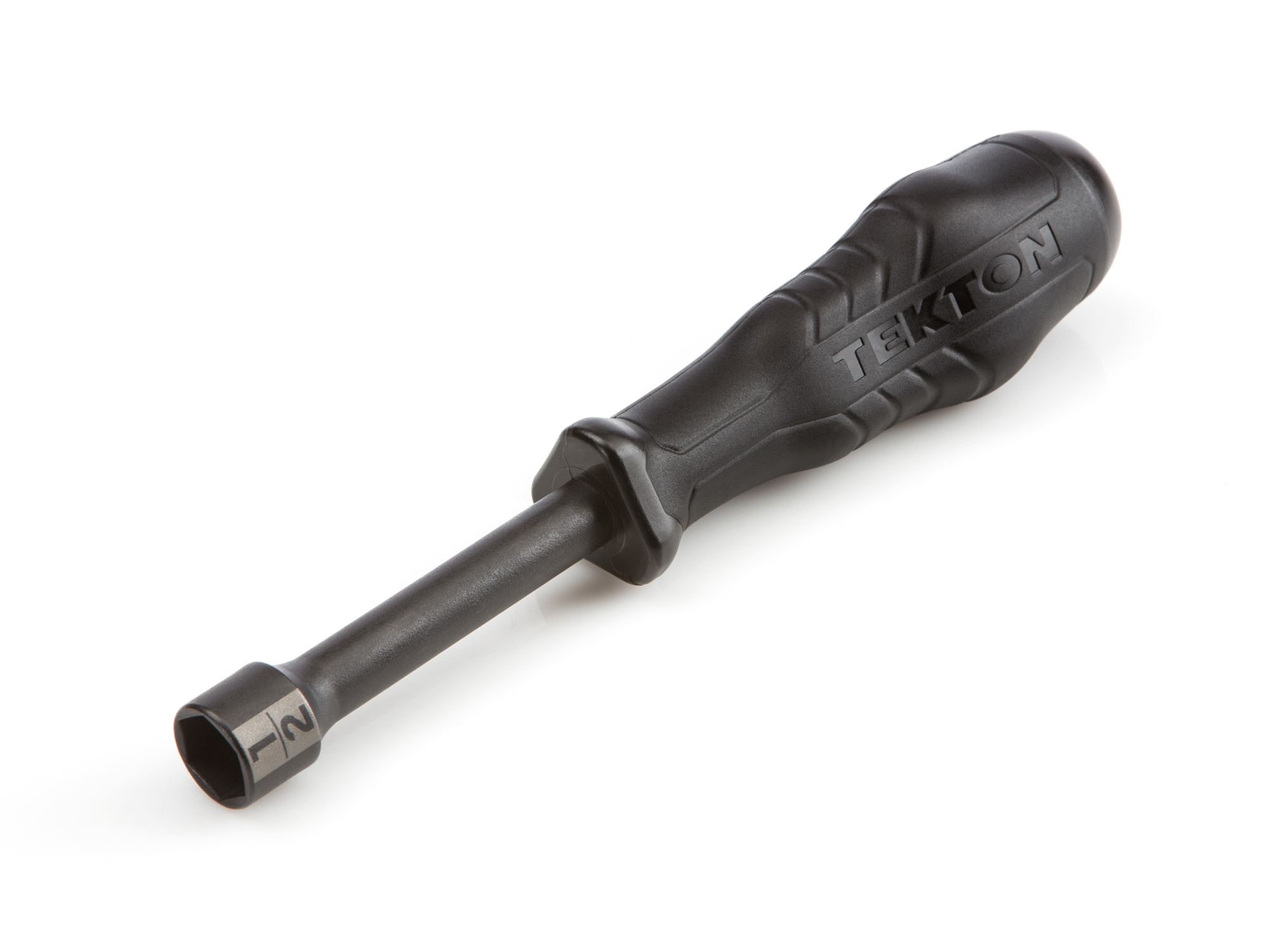 TEKTON 1/2 Inch High-Torque Black Oxide Blade Nut Driver