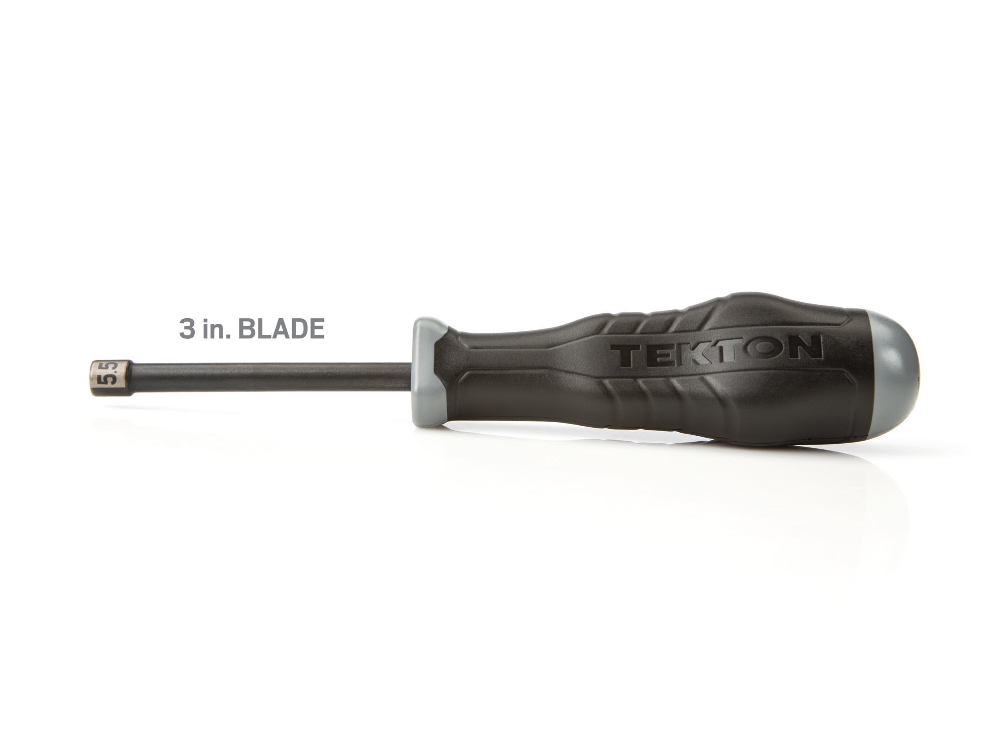 Dimensions for Tekton  nut driver set. Item #26883