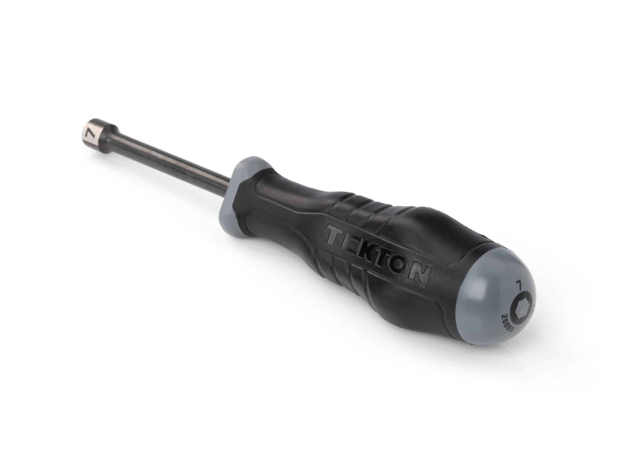 Back angle view of Tekton nut driver. Item #26885