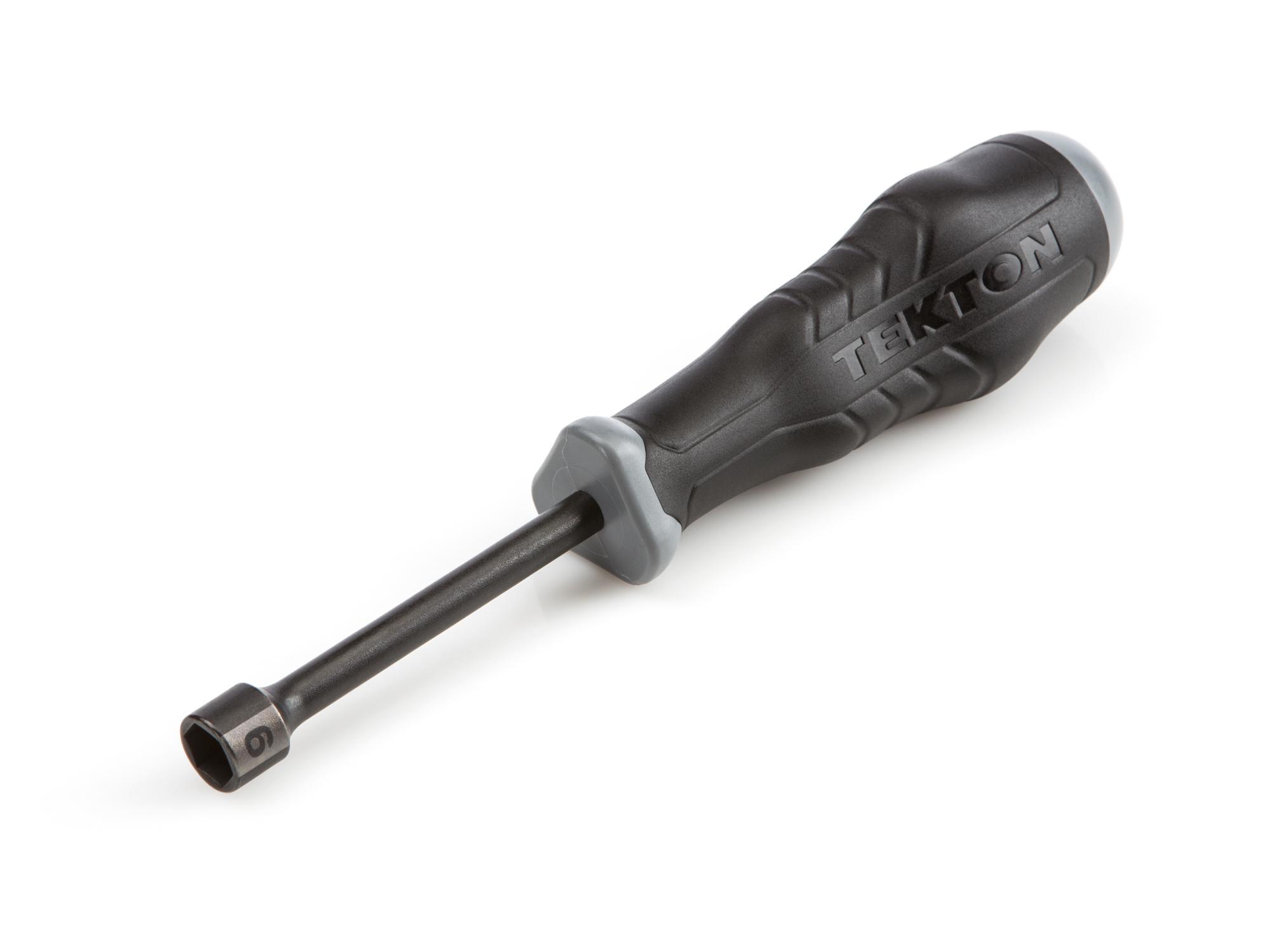 Front-right angle view of Tekton nut driver. Item #26887