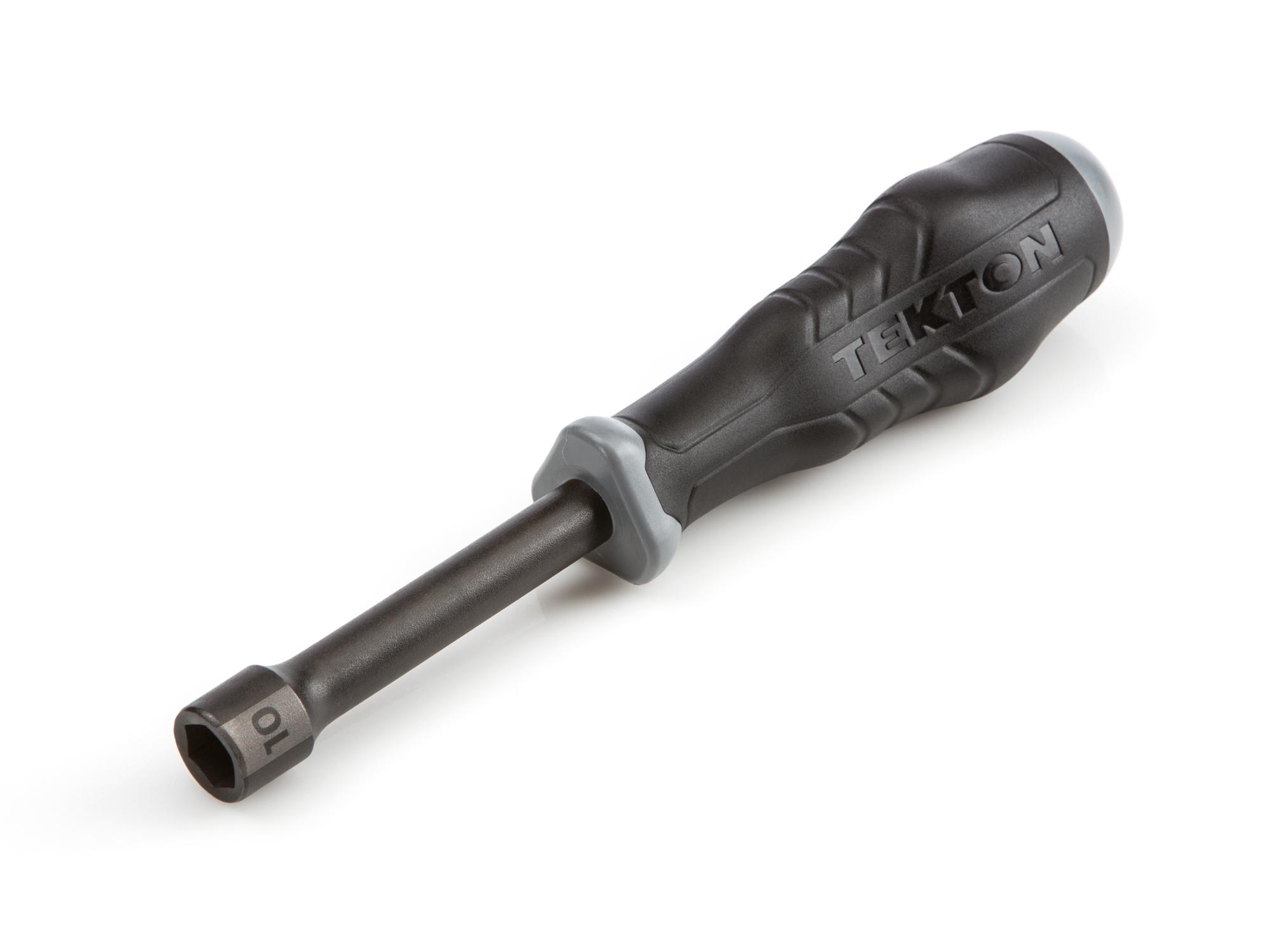 Front-right angle view of Tekton nut driver. Item #26888