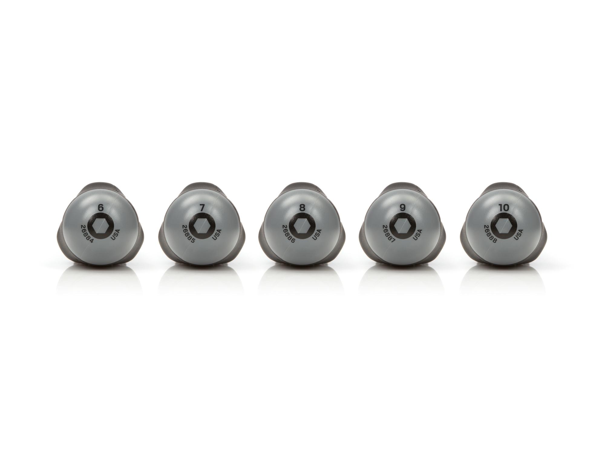 Back view of Tekton nut driver set. Item #DHD91201