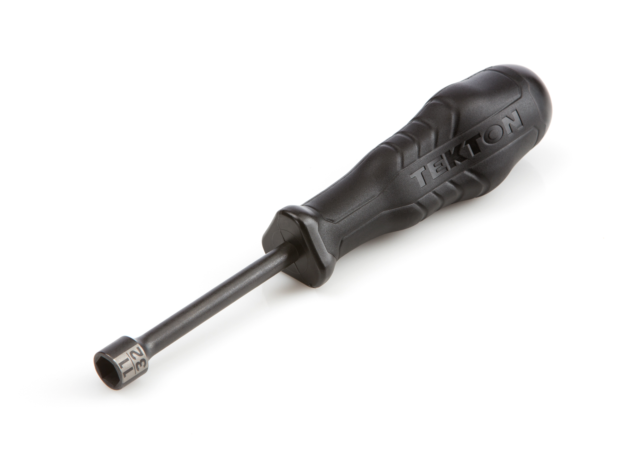 TEKTON 11/32 Inch High-Torque Black Oxide Blade Nut Driver (Old Handle Design)