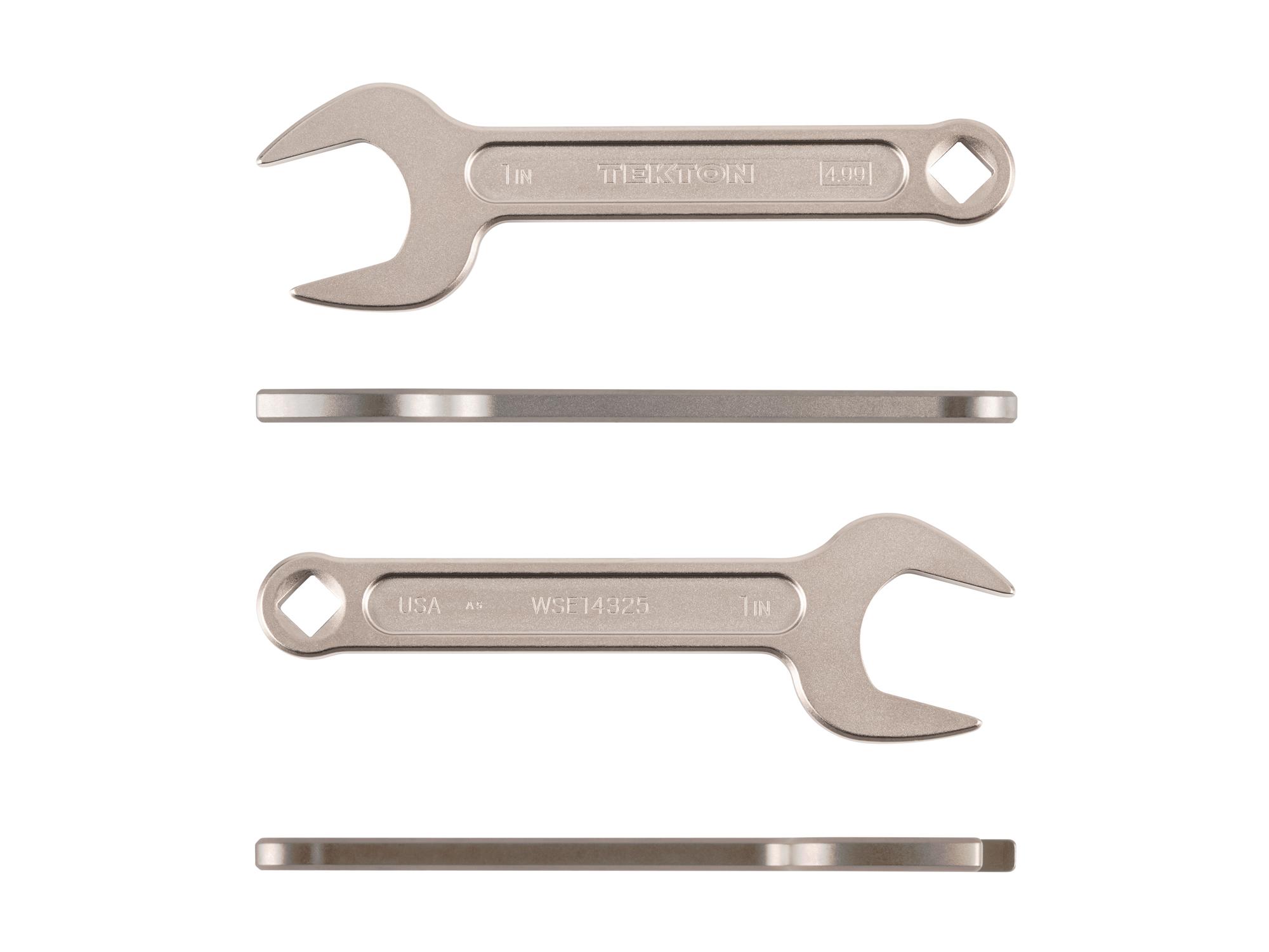 Side view of Tekton service wrench. Item #WSE14325