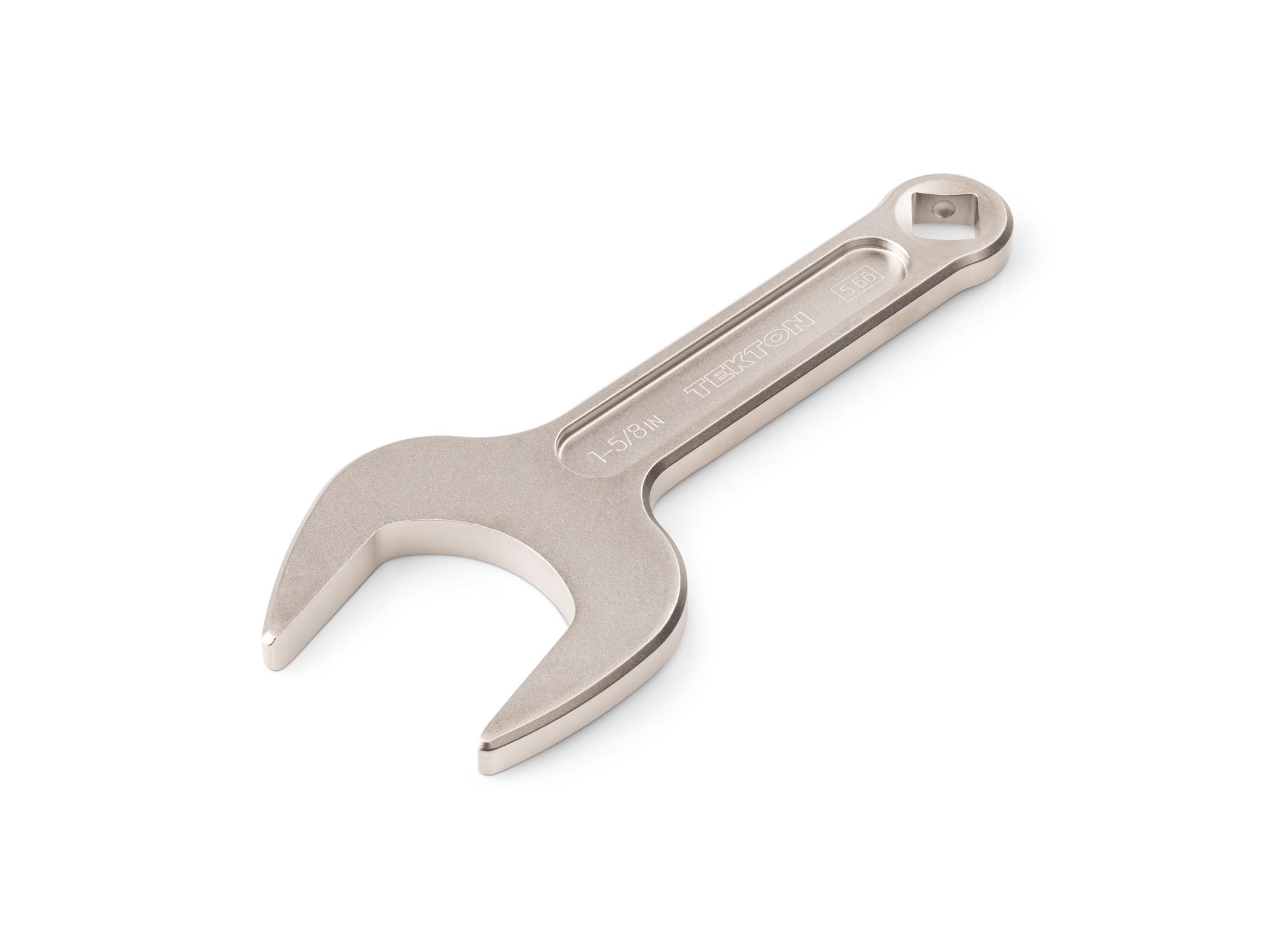 Front-right angle view of Tekton service wrench. Item #WSE14341