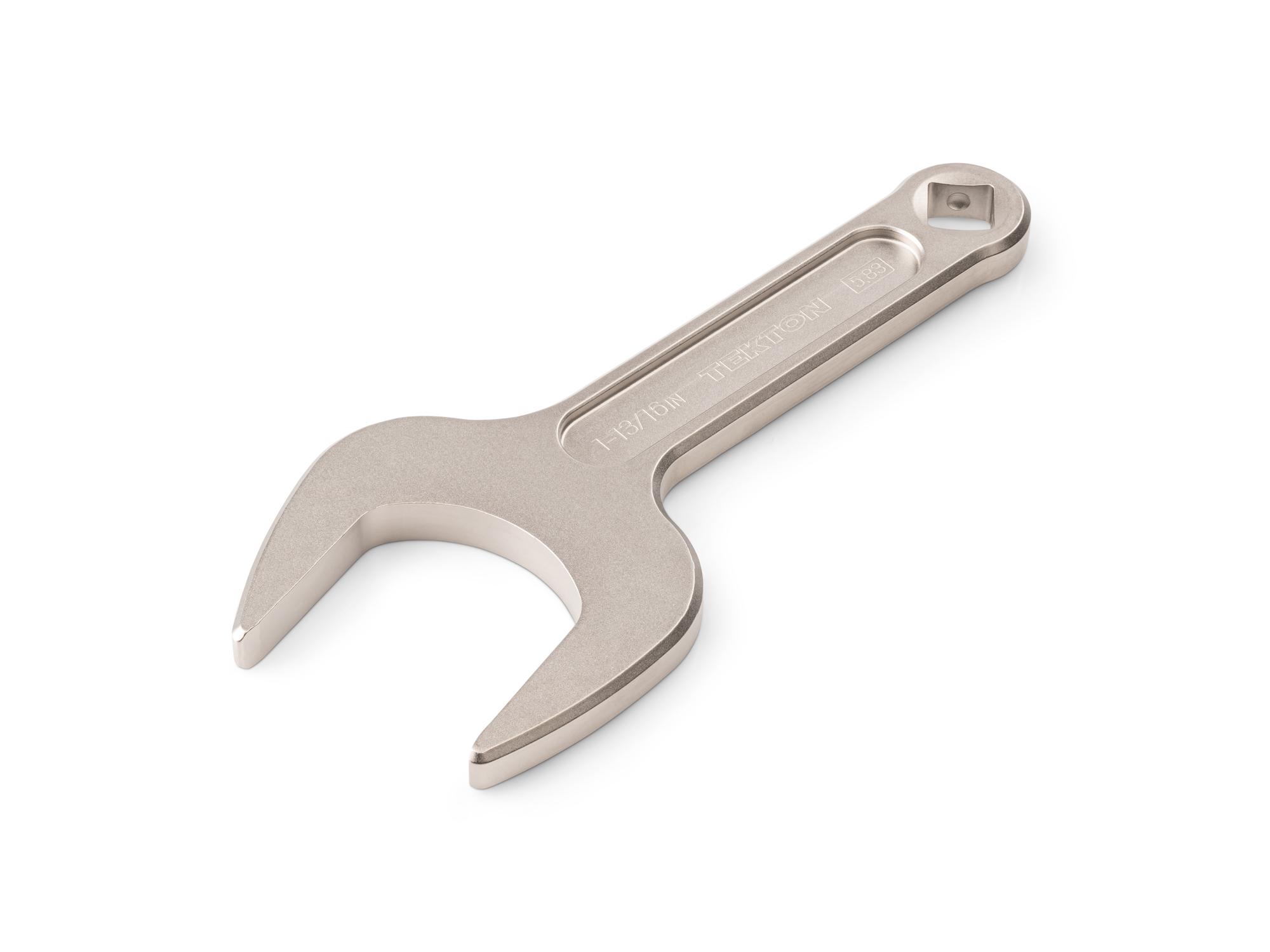 Front-right angle view of Tekton service wrench. Item #WSE14346