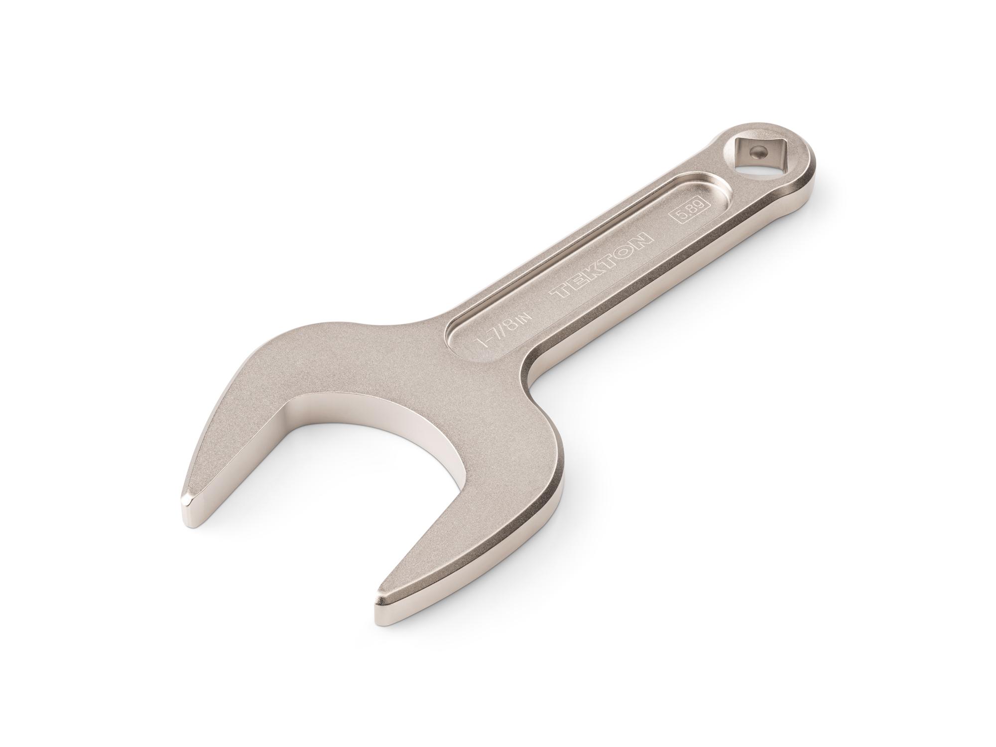 Front-right angle view of Tekton service wrench. Item #WSE14348
