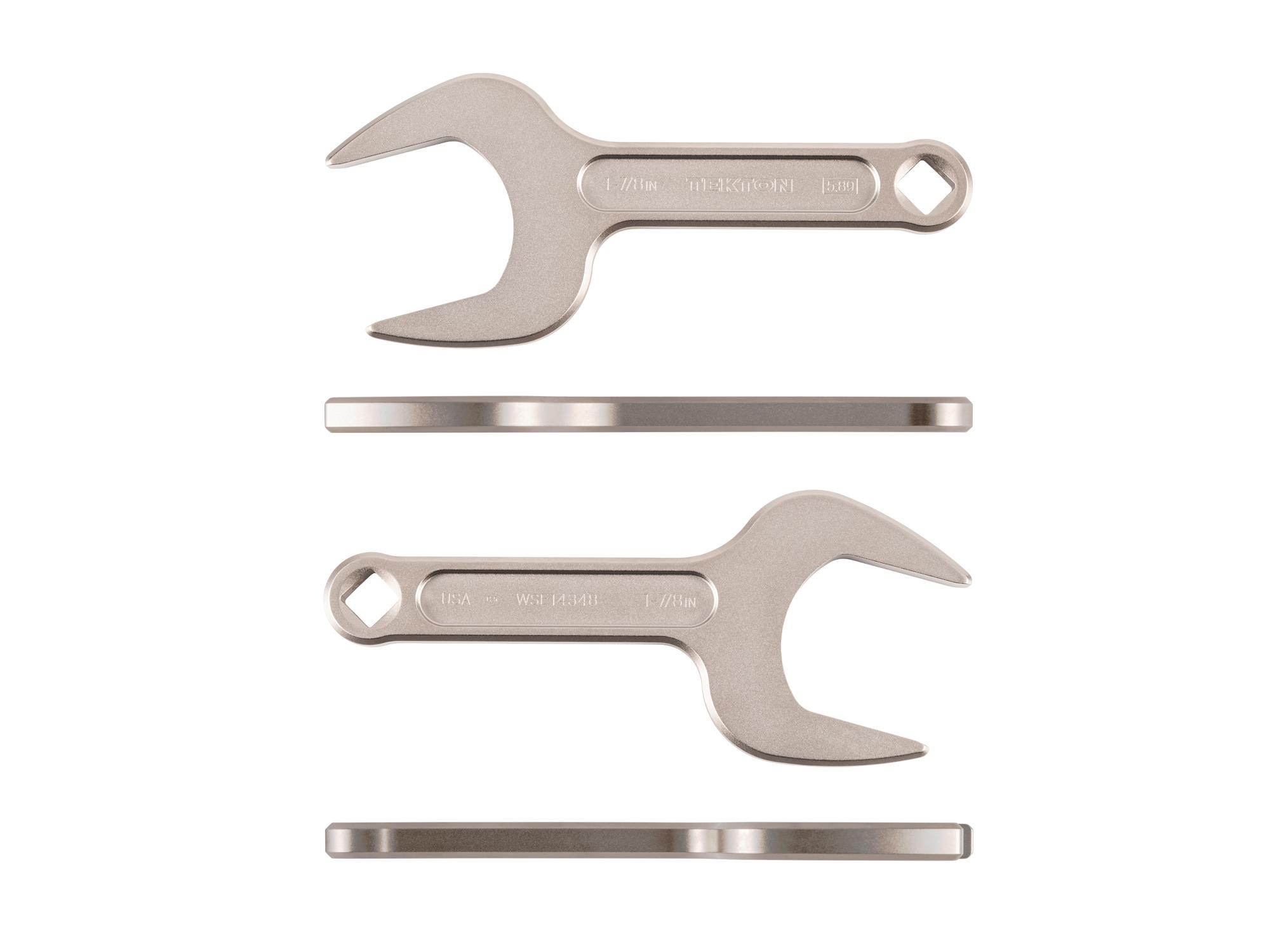 Side view of Tekton service wrench. Item #WSE14348