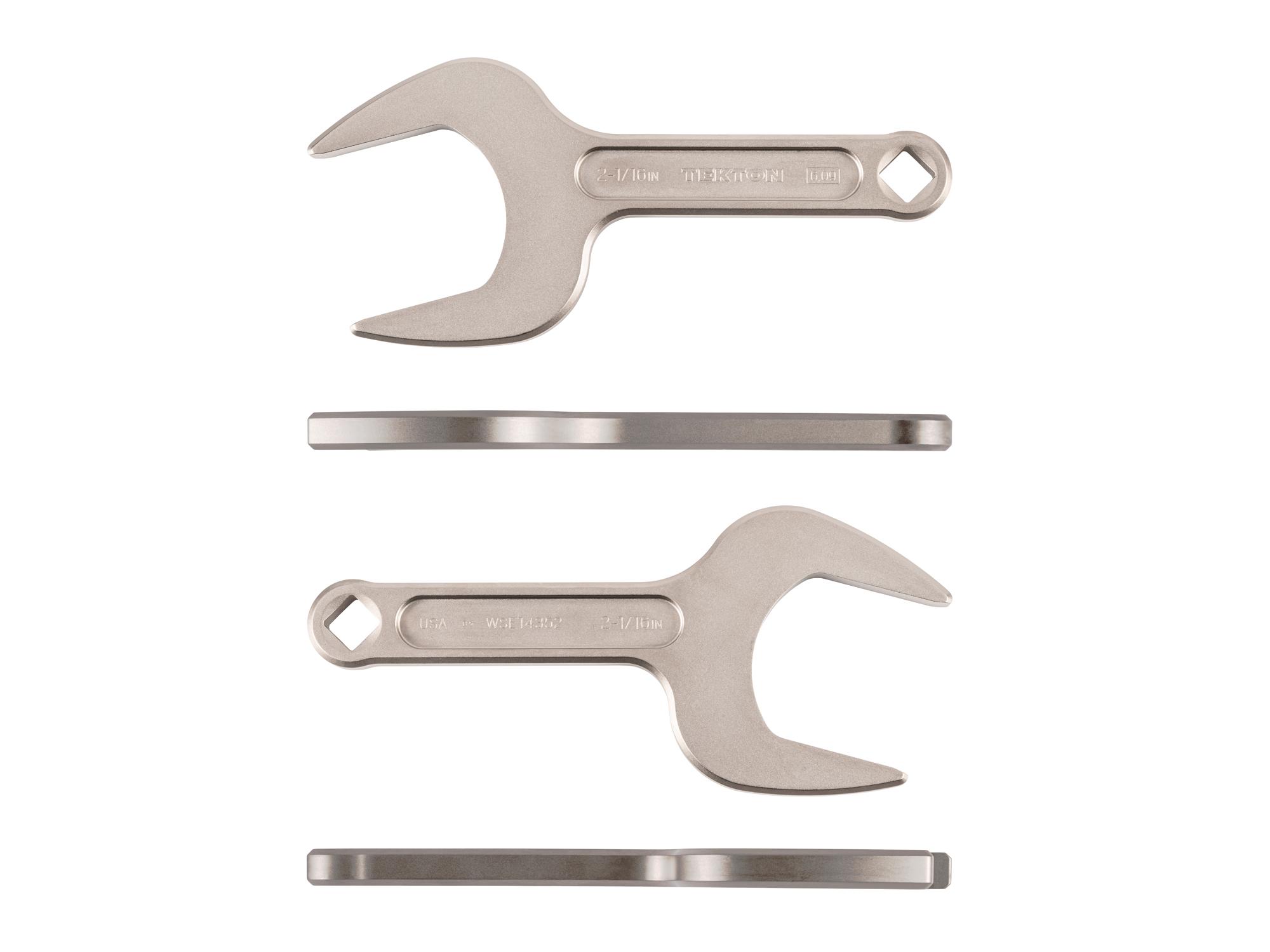 Side view of Tekton service wrench. Item #WSE14352