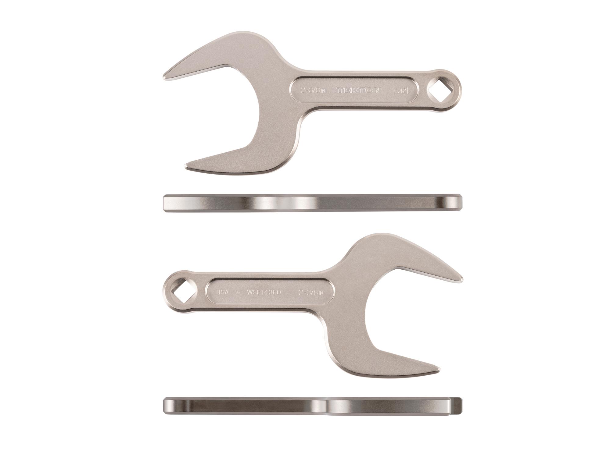 Side view of Tekton service wrench. Item #WSE14360