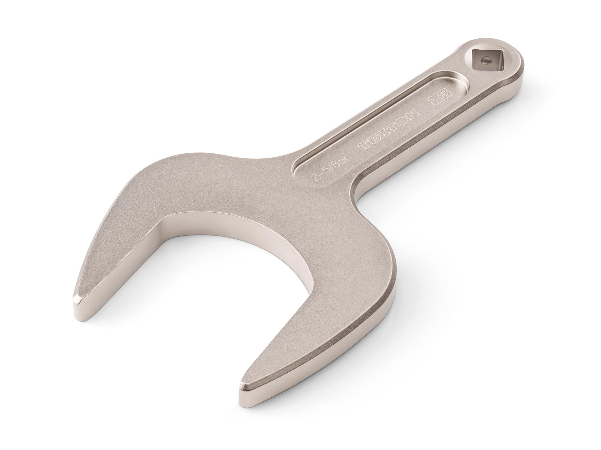 Front-right angle view of Tekton service wrench. Item #WSE14367