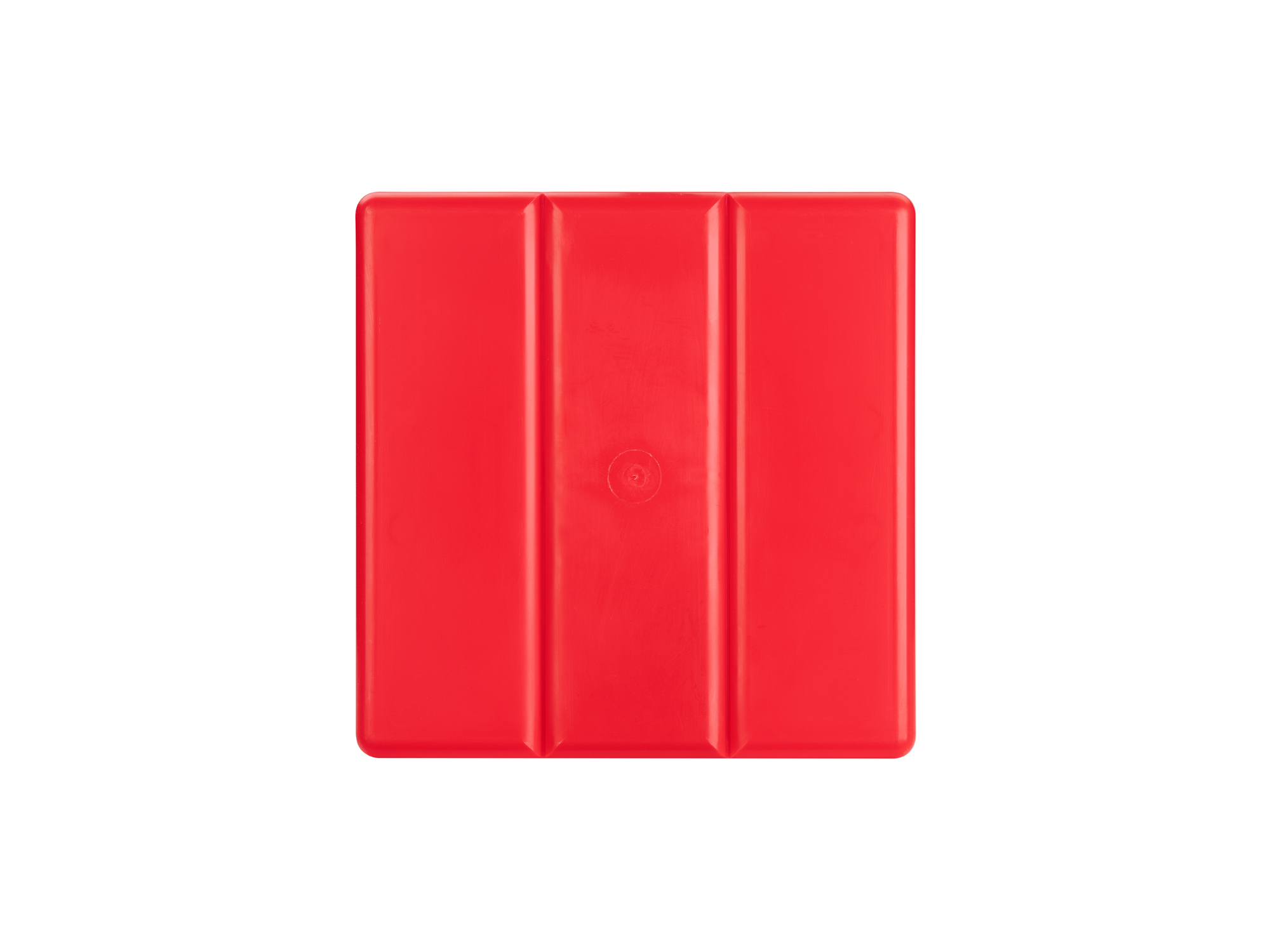 3 compartment organizer tray (Red). Store small parts, pieces, and tools in a stackable organizer tray. Made in the USA. OTD11203.