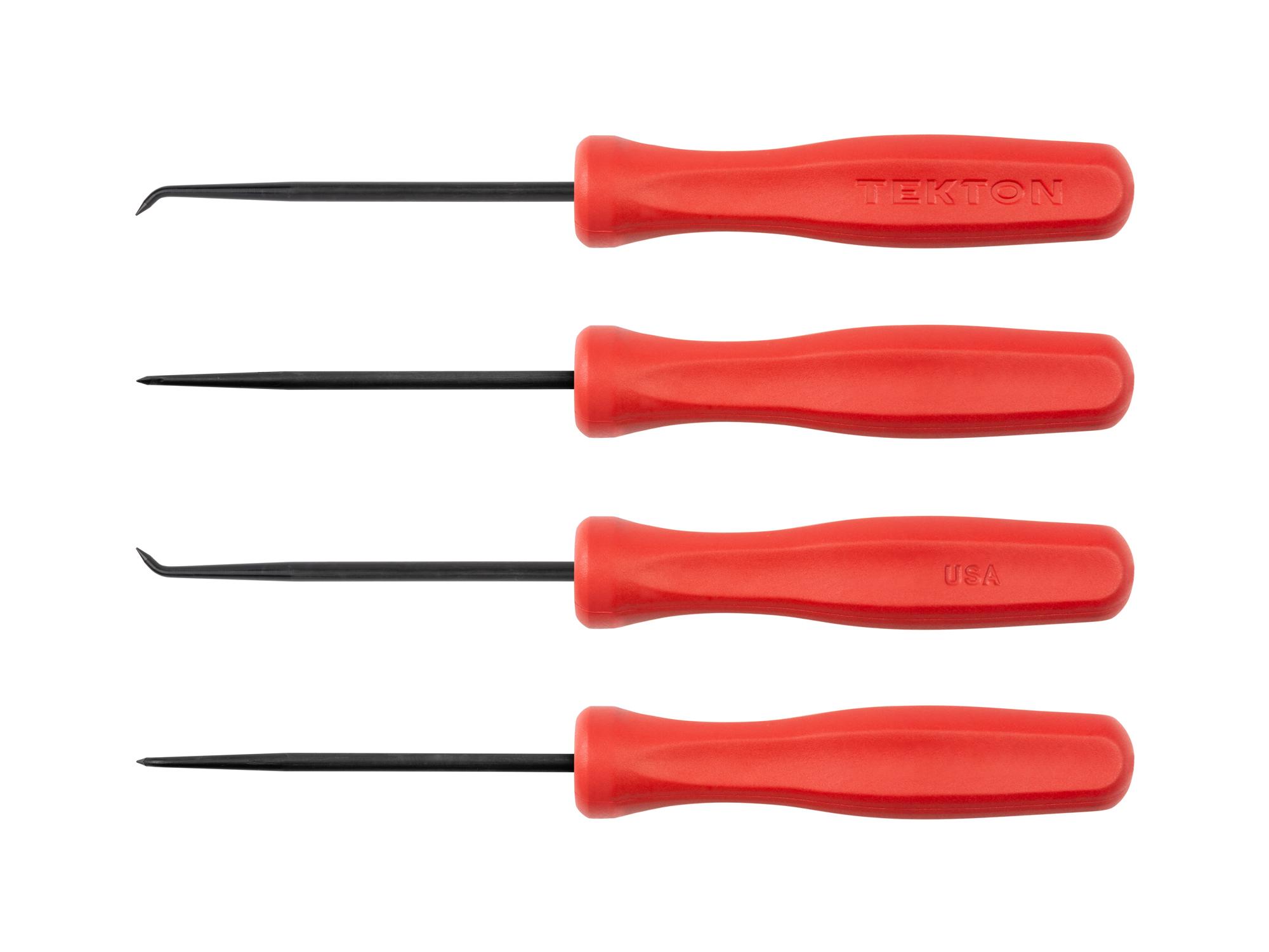 Side view of Tekton 3 inch pick and hook. Item #PNH21102