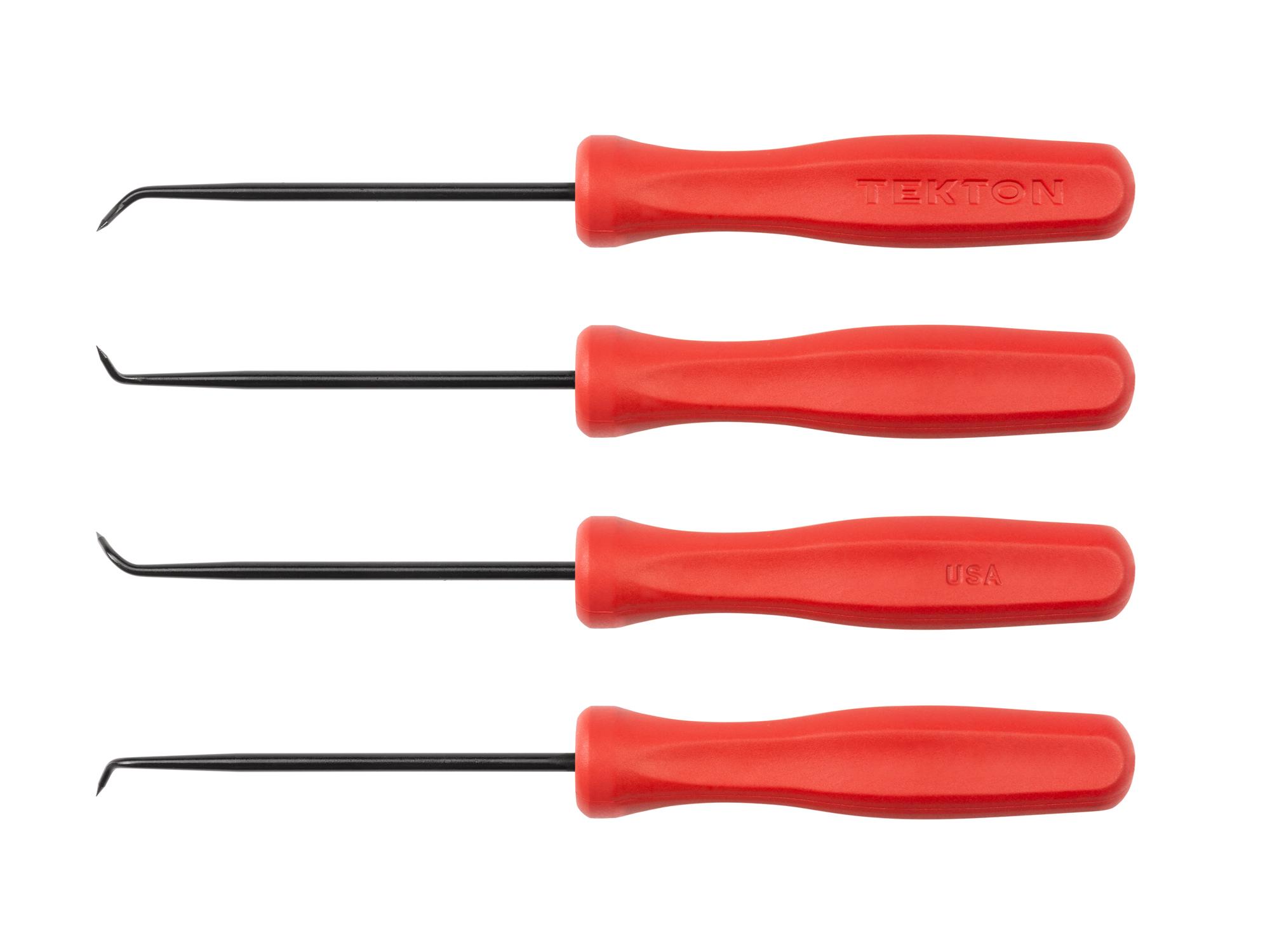 Side view of Tekton 3 inch pick and hook. Item #PNH21110