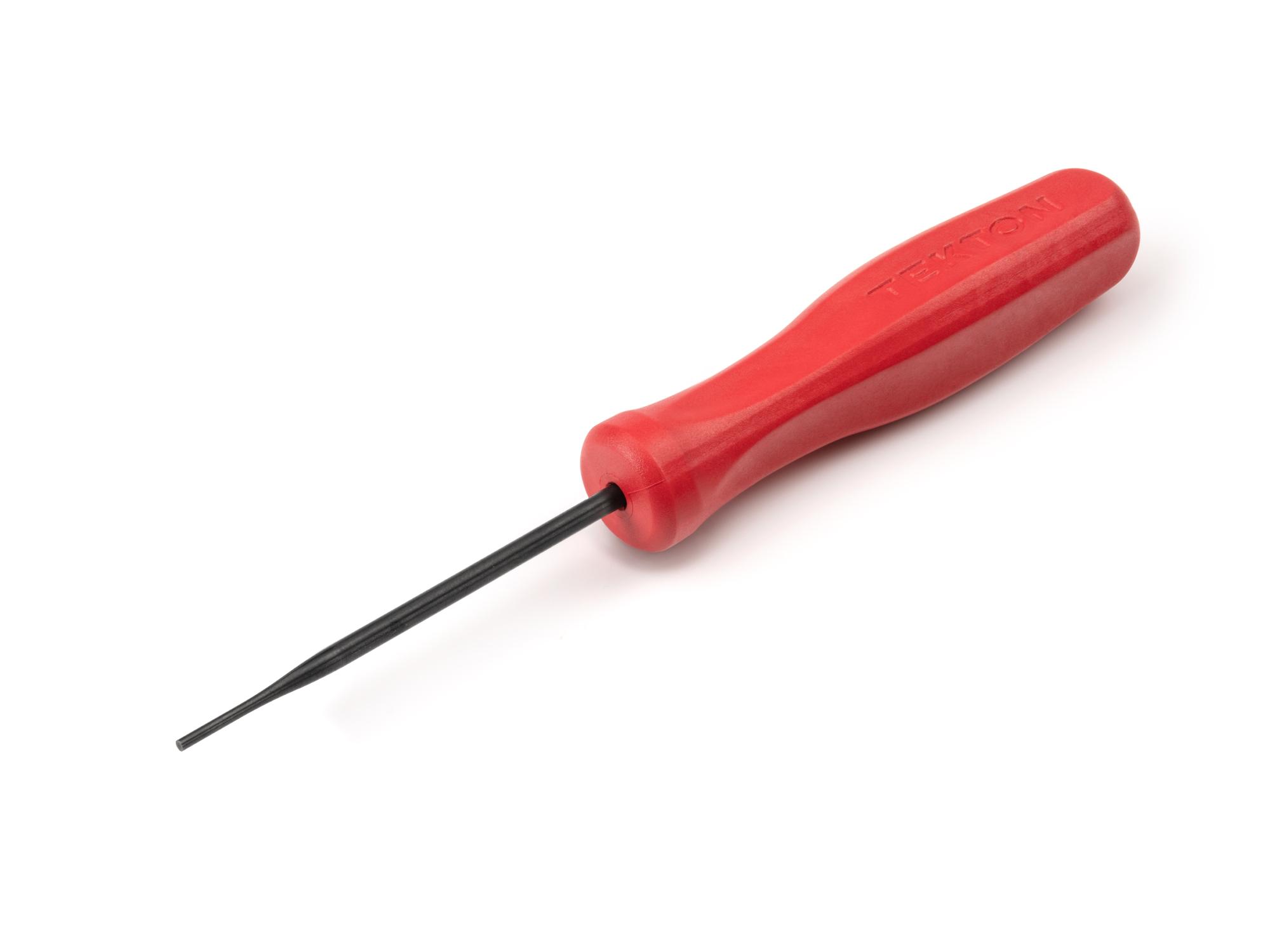 Front-right angle view of Tekton 3 inch pick and hook. Item #PNH21111