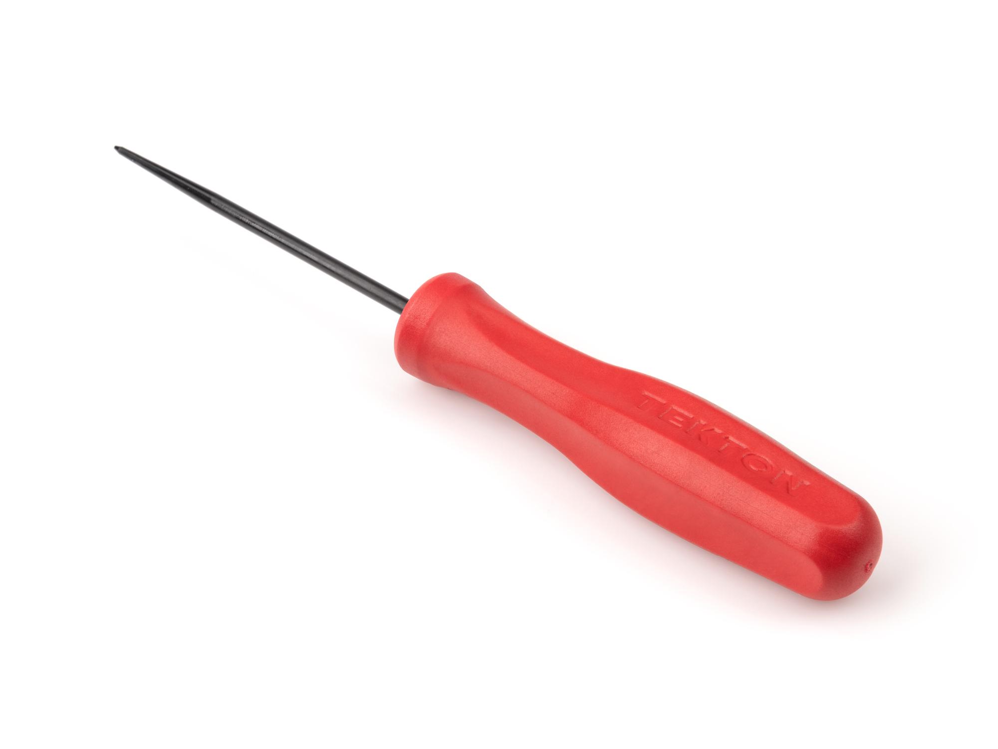 Back angle view of Tekton 3 inch pick and hook. Item #PNH24101